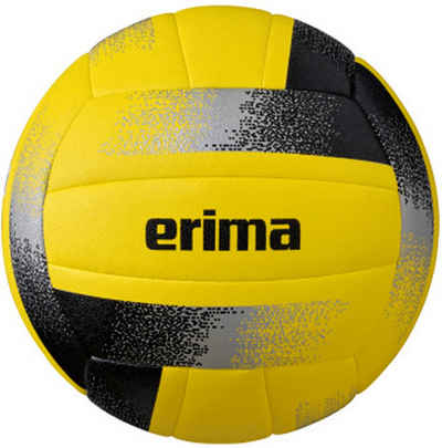 Erima Volleyball HYBRID volleyball yellow/black/silver