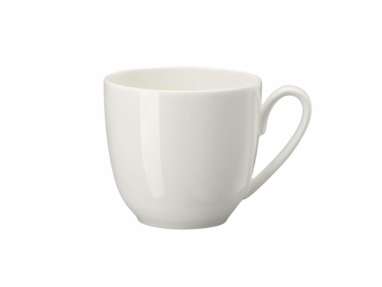 Rosenthal Кружки Jade Weiss Кружки mit Henkel 0,35l, Bone China, Tassen