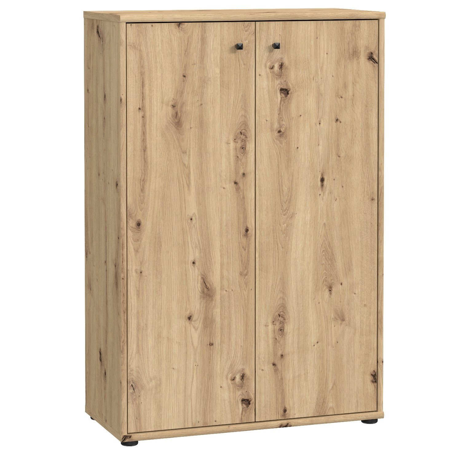 Newroom Kommode Artisan Eiche 74 cm, Kommode Artisan Eiche Modern Sideboard Highboard Büro