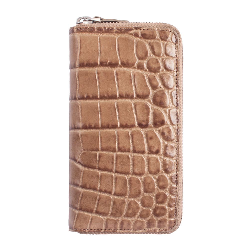 VOLKER LANG Geldbörse KINA - Schlankes und zierliches Portemonnaie mit Reißverschluss