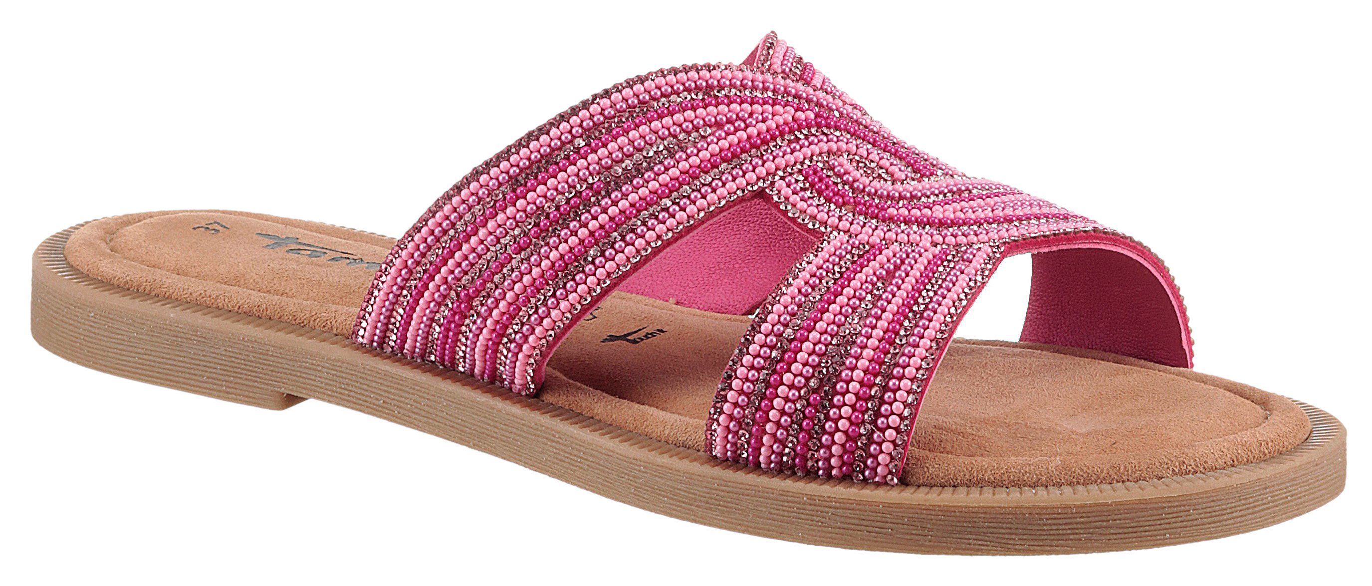 Tamaris Pantolette, Blockabsatz, Festtagsschuh, Sommerschuh in günstig online kaufen