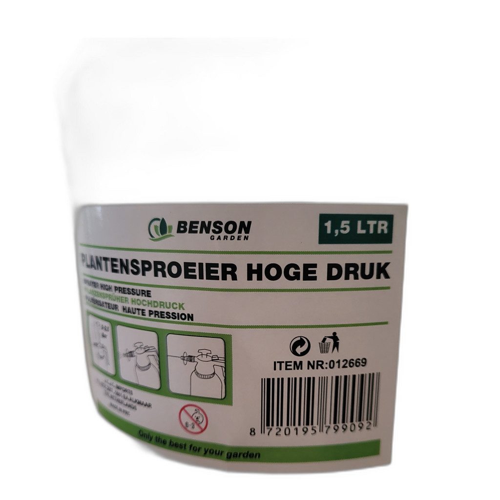 Thumbnail - BENSON Reinigungsbürsten-Set Spruehgeraet 1,5 l, (1-tlg)