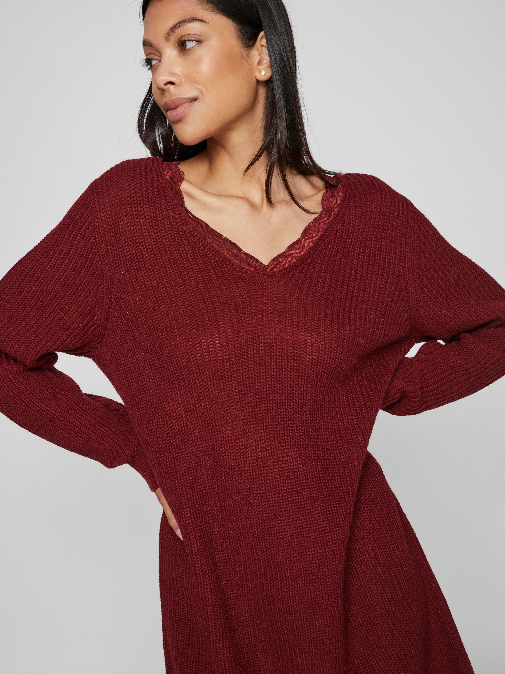 Vila Strickkleid