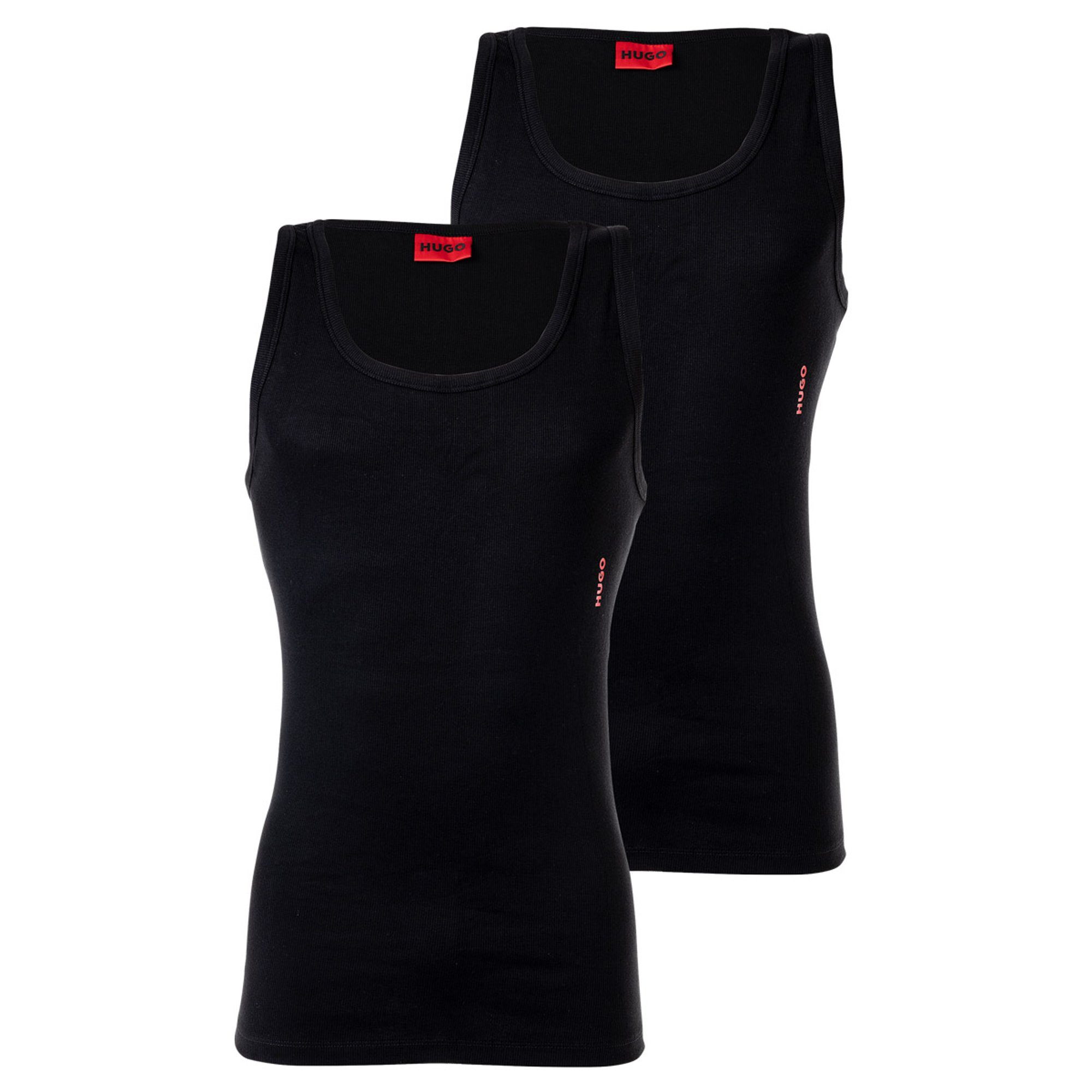 HUGO Unterhemd Herren Unterhemd 2er Pack Baumwolle (Packung, 2er Pack) günstig online kaufen
