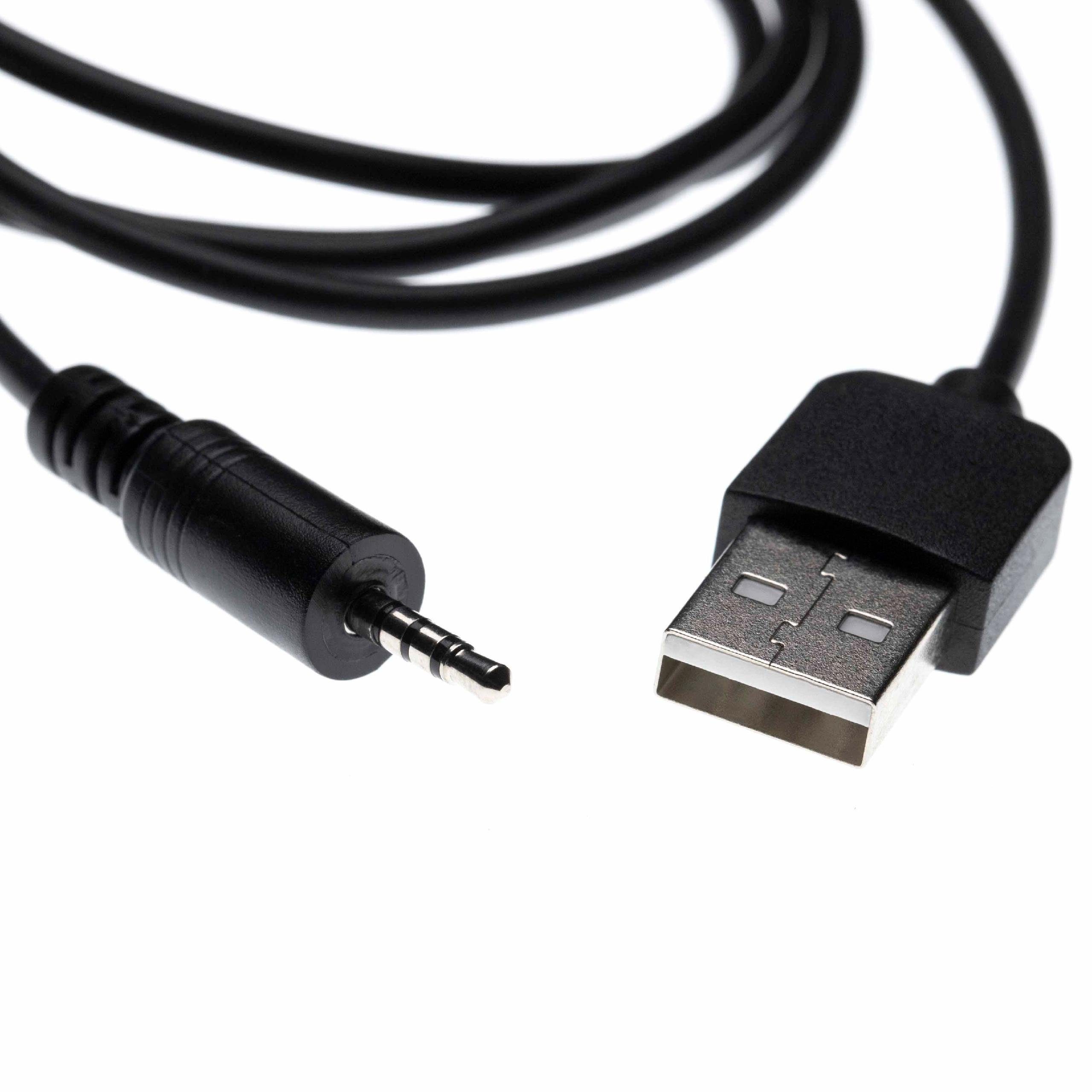 Elektro-Kabel passend Premium BT Harman Kardon Kopfhörer für vhbw