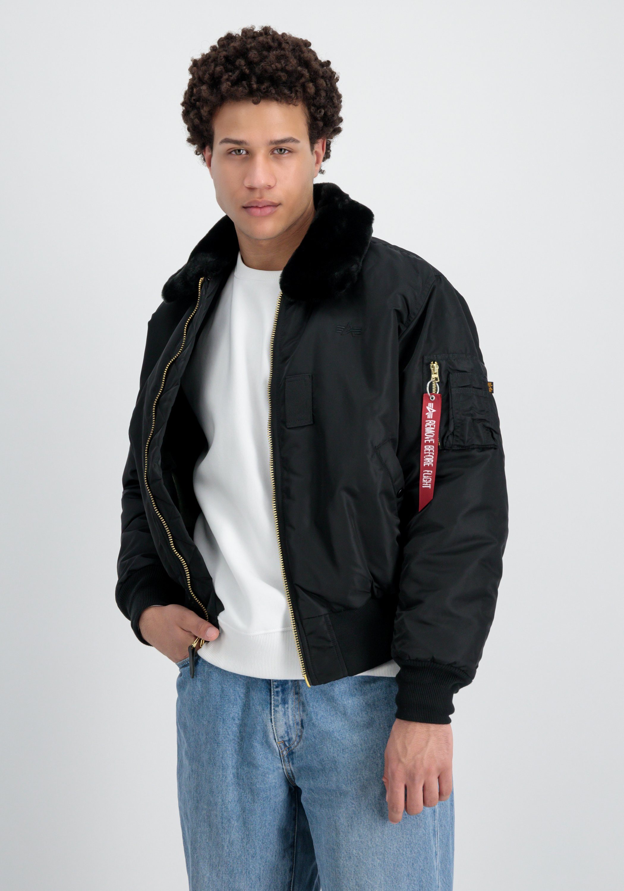 Alpha Industries Bomberjacke "Alpha Industries Men - Bomber Jackets B-15 He günstig online kaufen