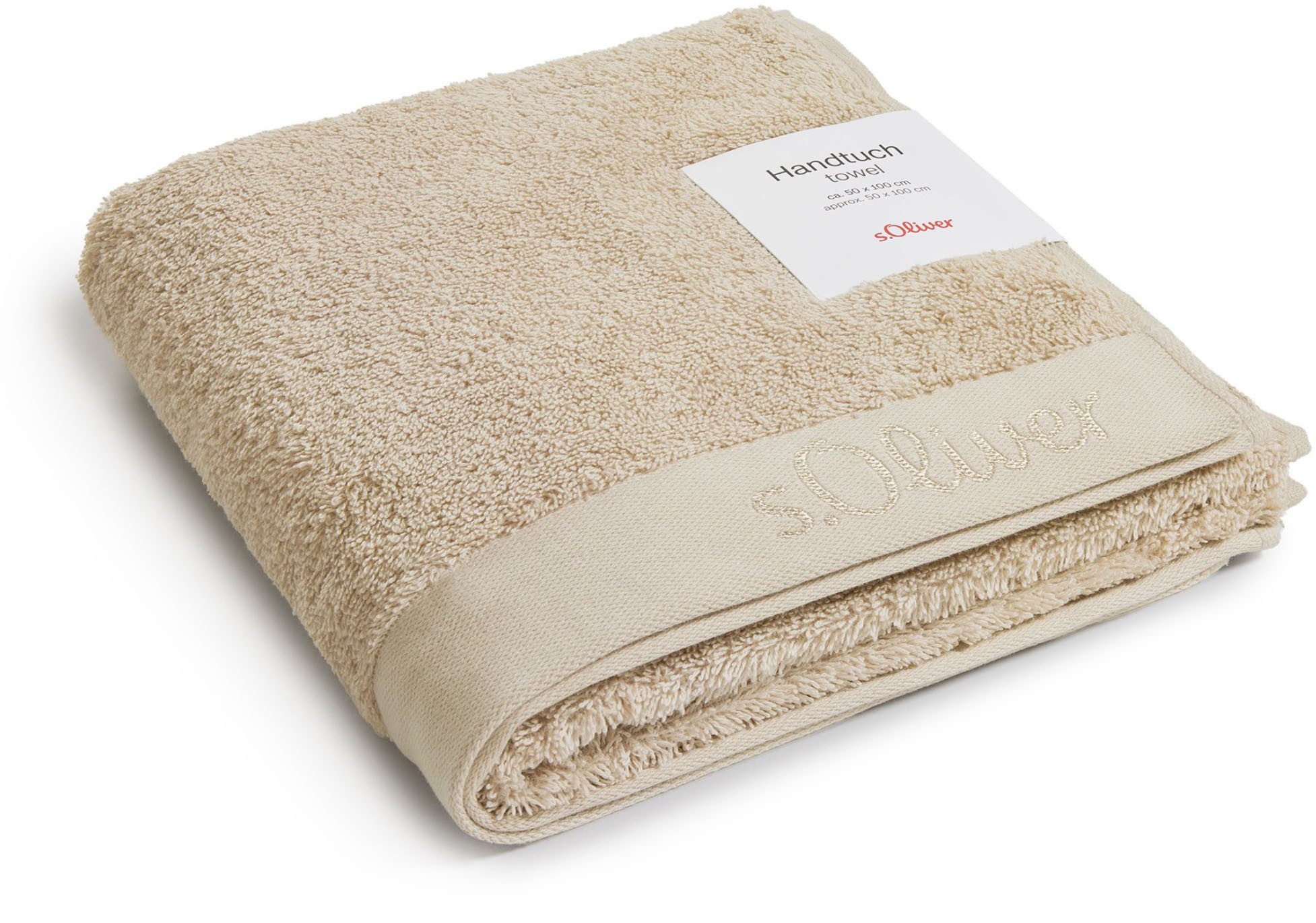 s.Oliver Handtuch s. Oliver Handtuch, Walkfrottier günstig online kaufen