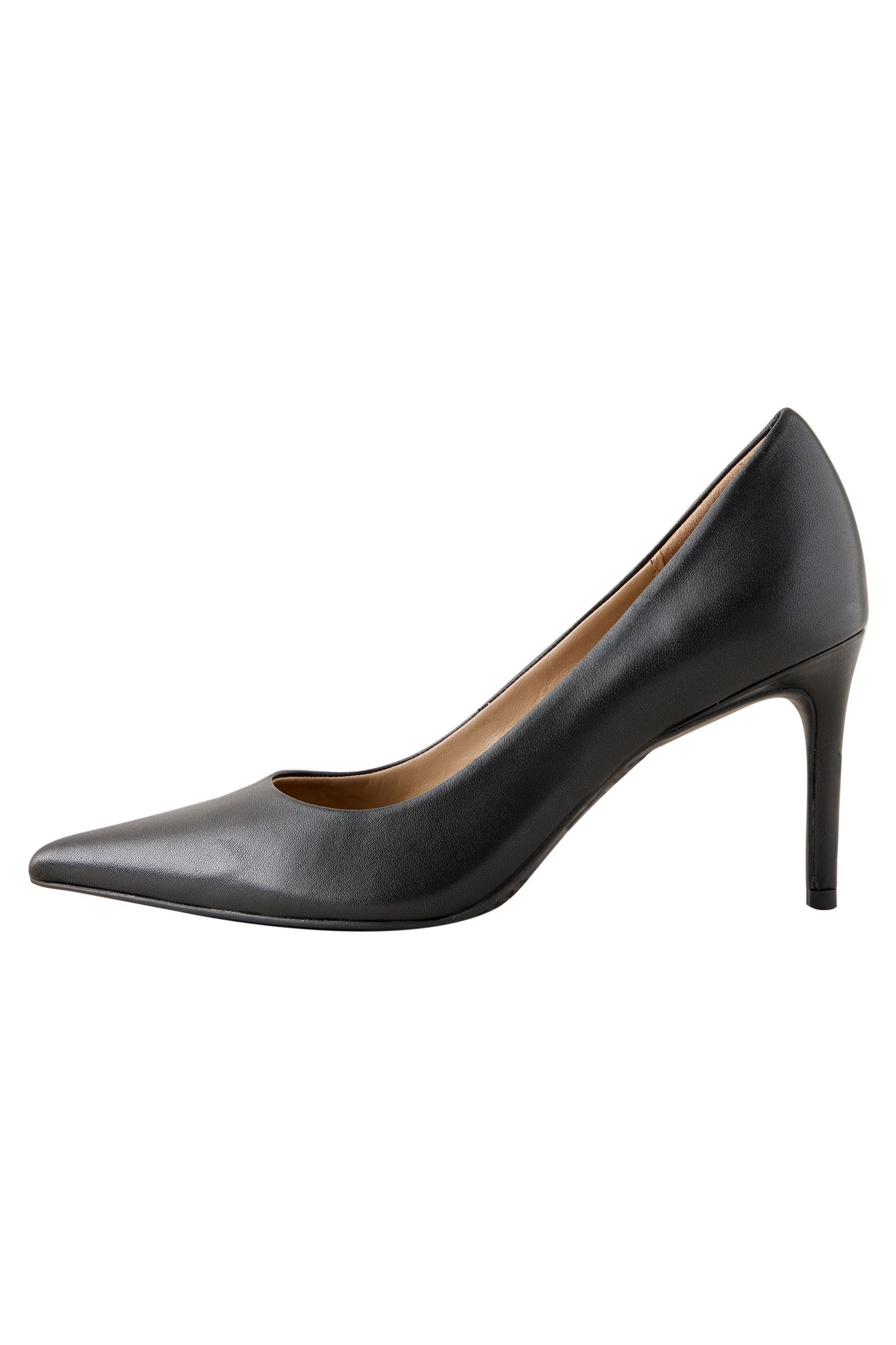 Next Forever Comfort® mittelhohe Pumps aus Leder High-Heel-Pumps