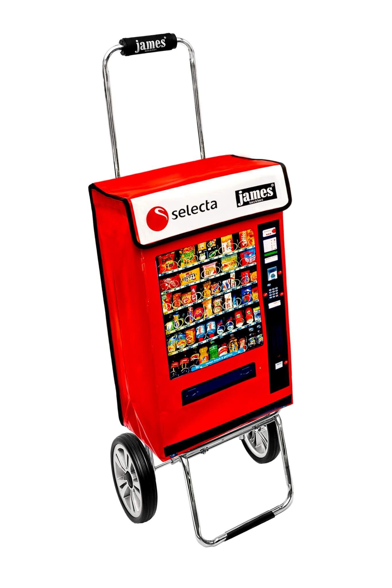 james Einkaufstrolley SELECTA - stabiler Einkaufswagen mit individuellem Design, Handmade in Austria - Einkaufsbegleiter mit viel Stauraum - trägt 40kg