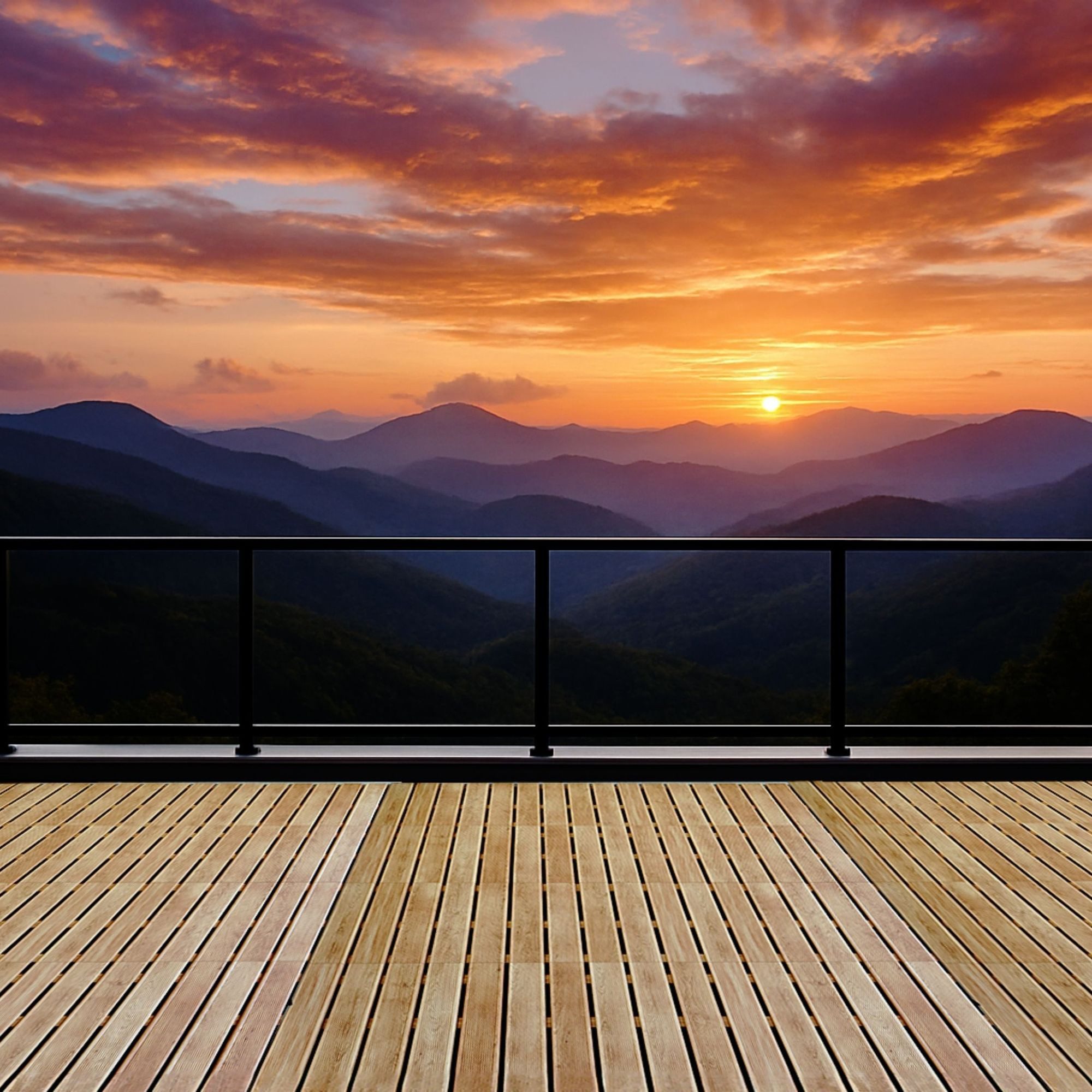 Floranica Trittsteine Holzfliese Terrassenfliese Massives Lärchenholz Balkonfliesen, 30x30 cm, Unbehandelt, 1-St., Fein Geriffelt Bodenbelag mit Drainage Balkon-Bodenbelag für Outdoor