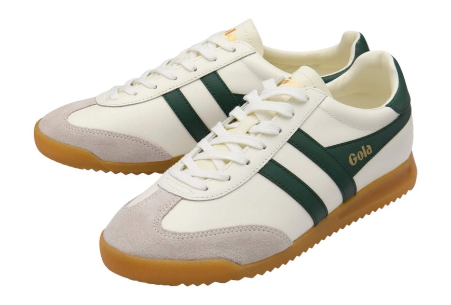 Gola Torpedo Leder 2026 offwhite/evergreen Herren Sneaker