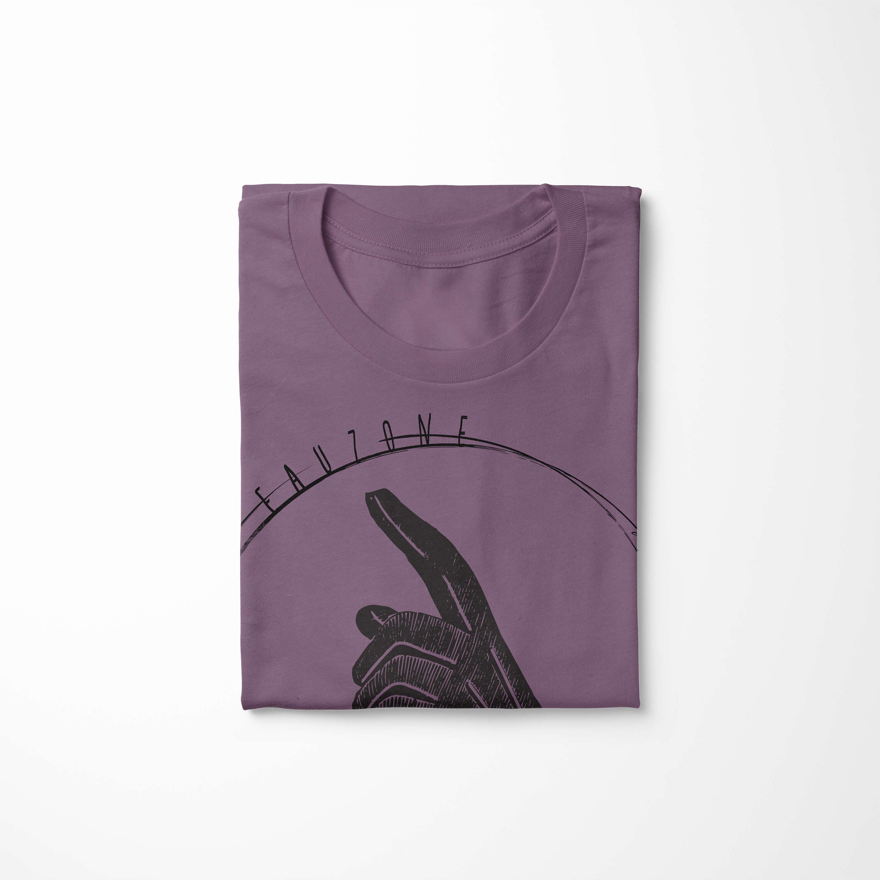 Hand Vintage Sinus T-Shirt T-Shirt Herren Art Shiraz