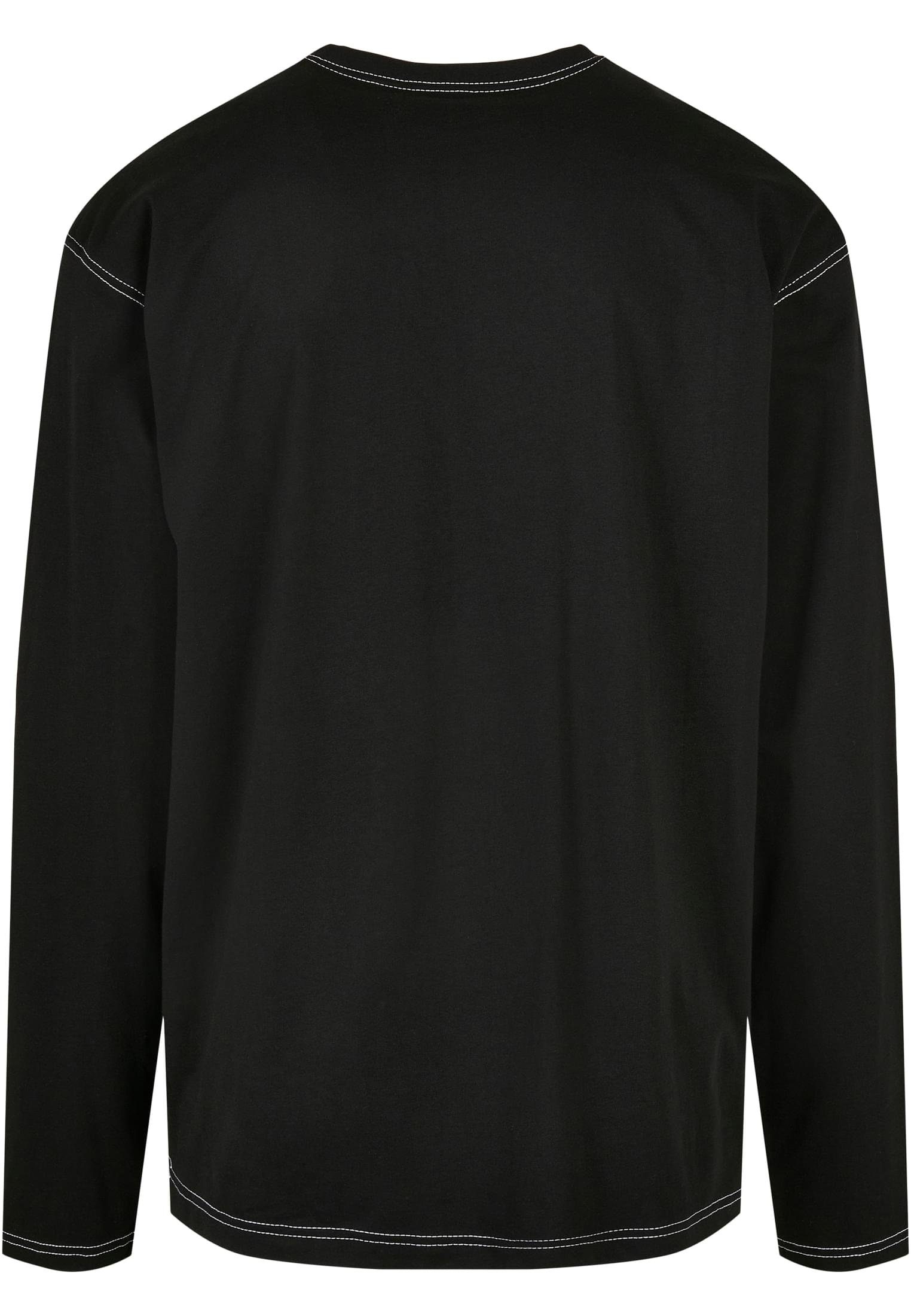 Longsleeve URBAN Contrast CLASSICS Oversized Herren Heavy (1-tlg) Stitch T-Shirt