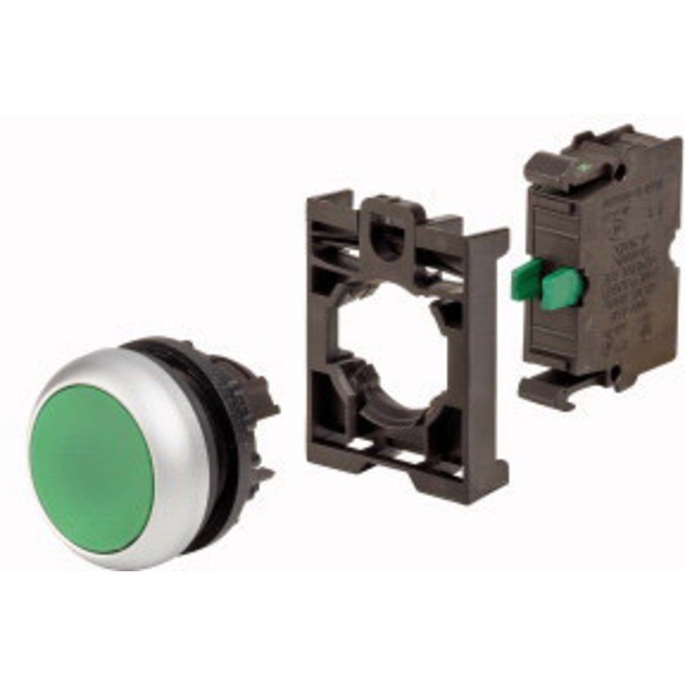 EATON Schalter Eaton 110934 M22-D-G-K10-BVP Drucktaster Frontring Kunststoff 1 St (M22-D-G-K10-BVP)