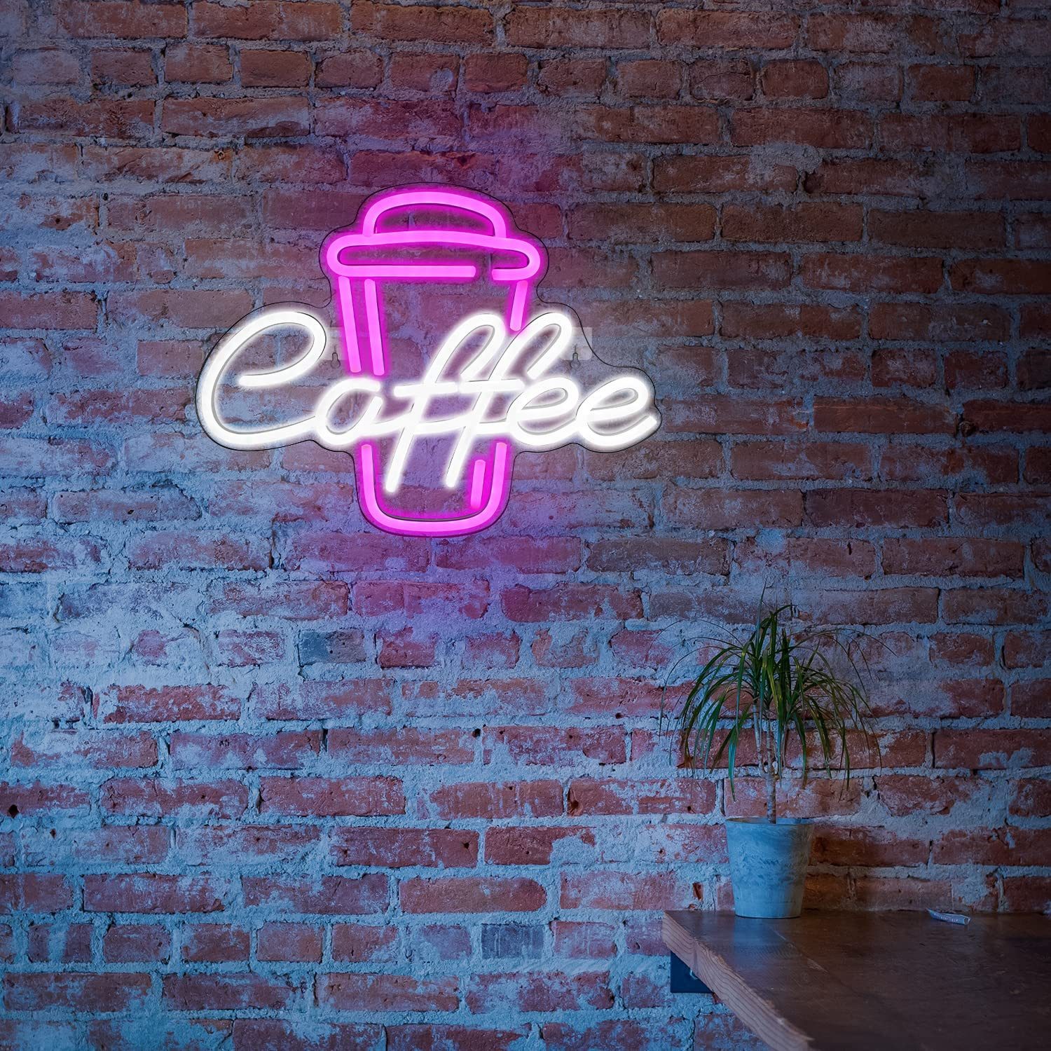 RWEUOQ LED Dekoobjekt LED-Neonschild Cafe Neon,10 günstig online kaufen
