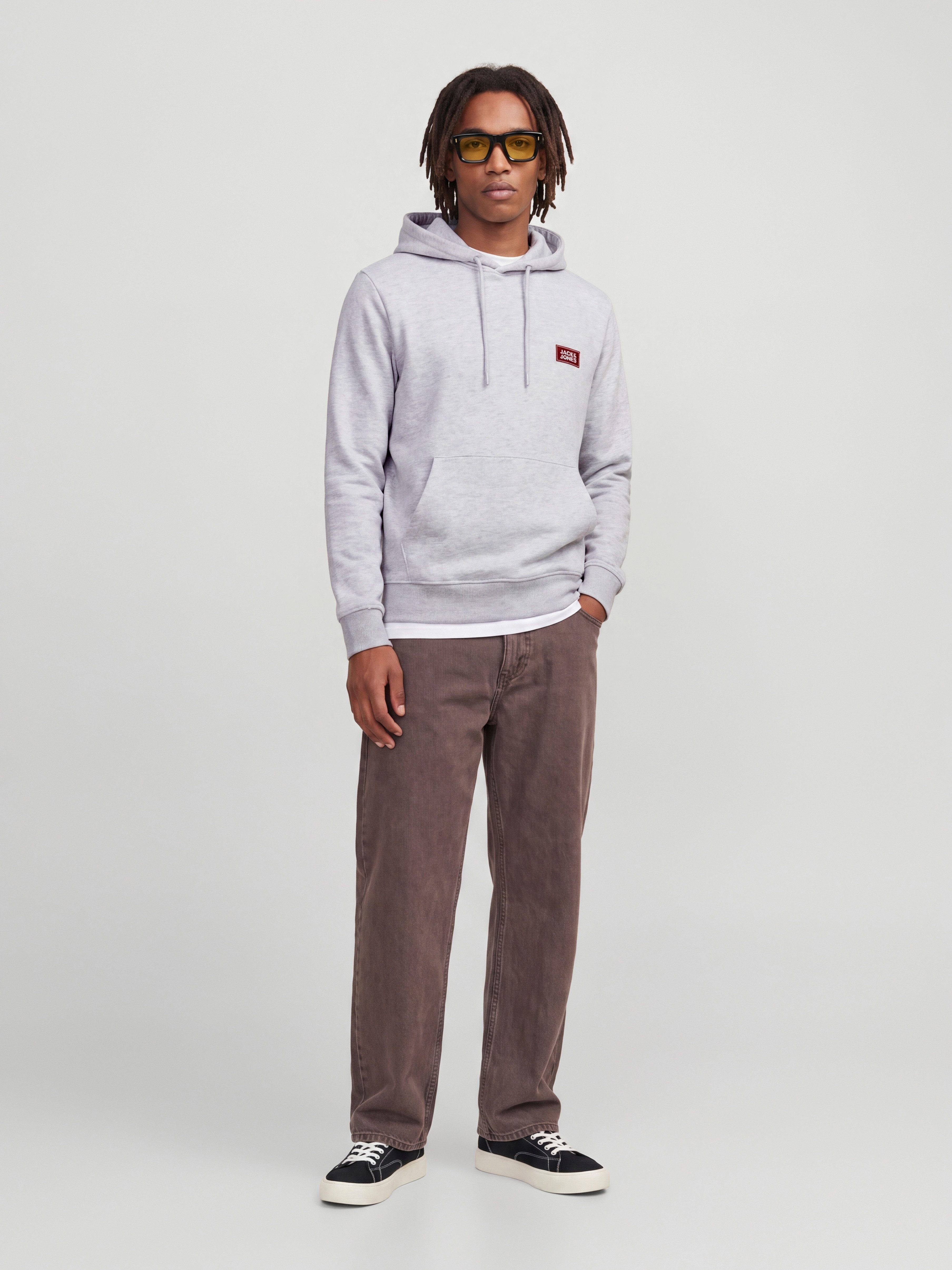 Jack & Jones Kapuzensweatshirt JJRUSH SWEAT HOOD Baumwollmischung, regular fit – Bild 2 von 5
