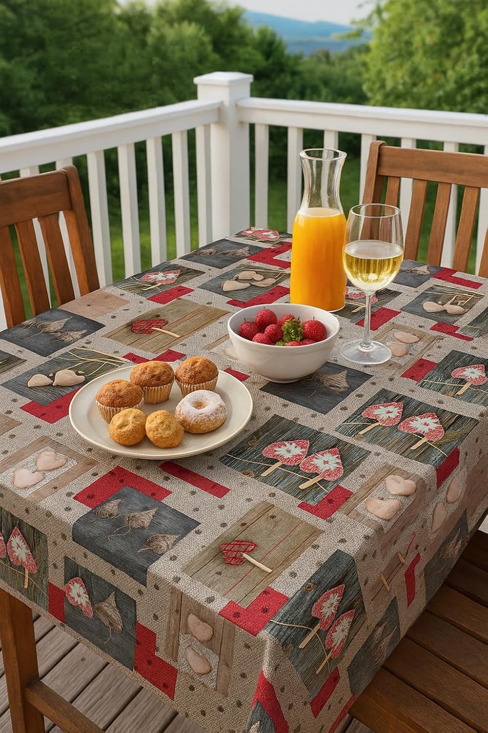 texpot Tischdecke PVC Wachstuch Herz abwischbar günstig online kaufen
