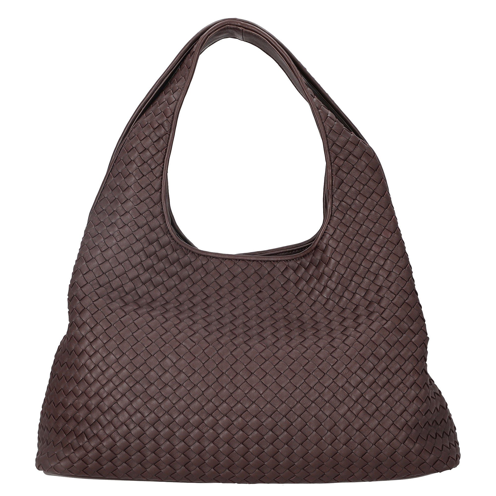 Les Visionnaires Shopper Paz Weave Silky - Shopper 45 cm (aubergine) – Bild 4 von 5
