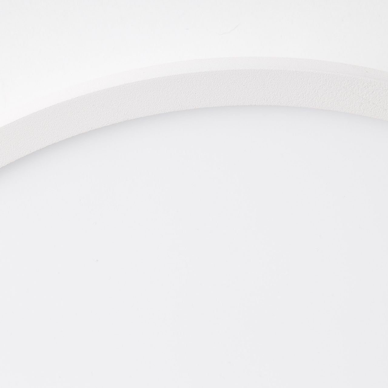 Brilliant Deckenleuchte Buffi, 2700K, Lampe Buffi LED Deckenaufbau-Paneel  35cm sand/weiß/warmweiß 1x 24W L | Panels