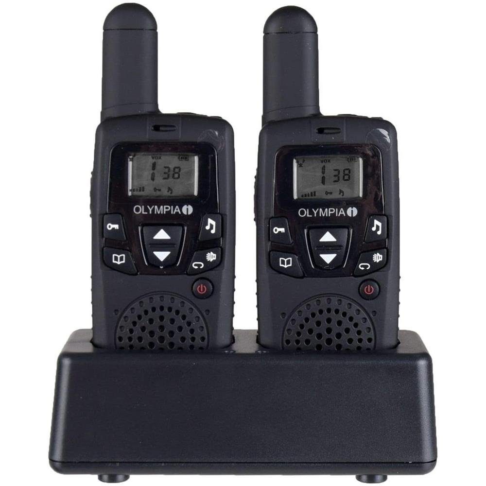 OLYMPIA OFFICE Walkie Talkie PMR 1612 Sprechfunkgeräte-Set, Walkie Talkie, Funkgeräte Set