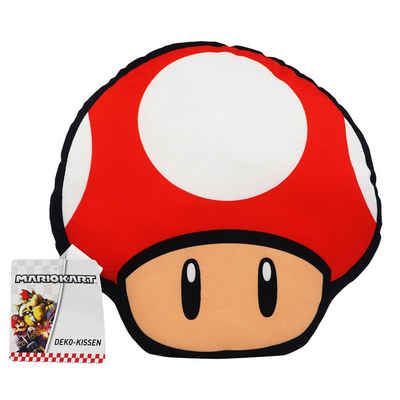 Character World Dekokissen Nintendo - Super Mario Turbo-Pilz - Mushroom Kissen