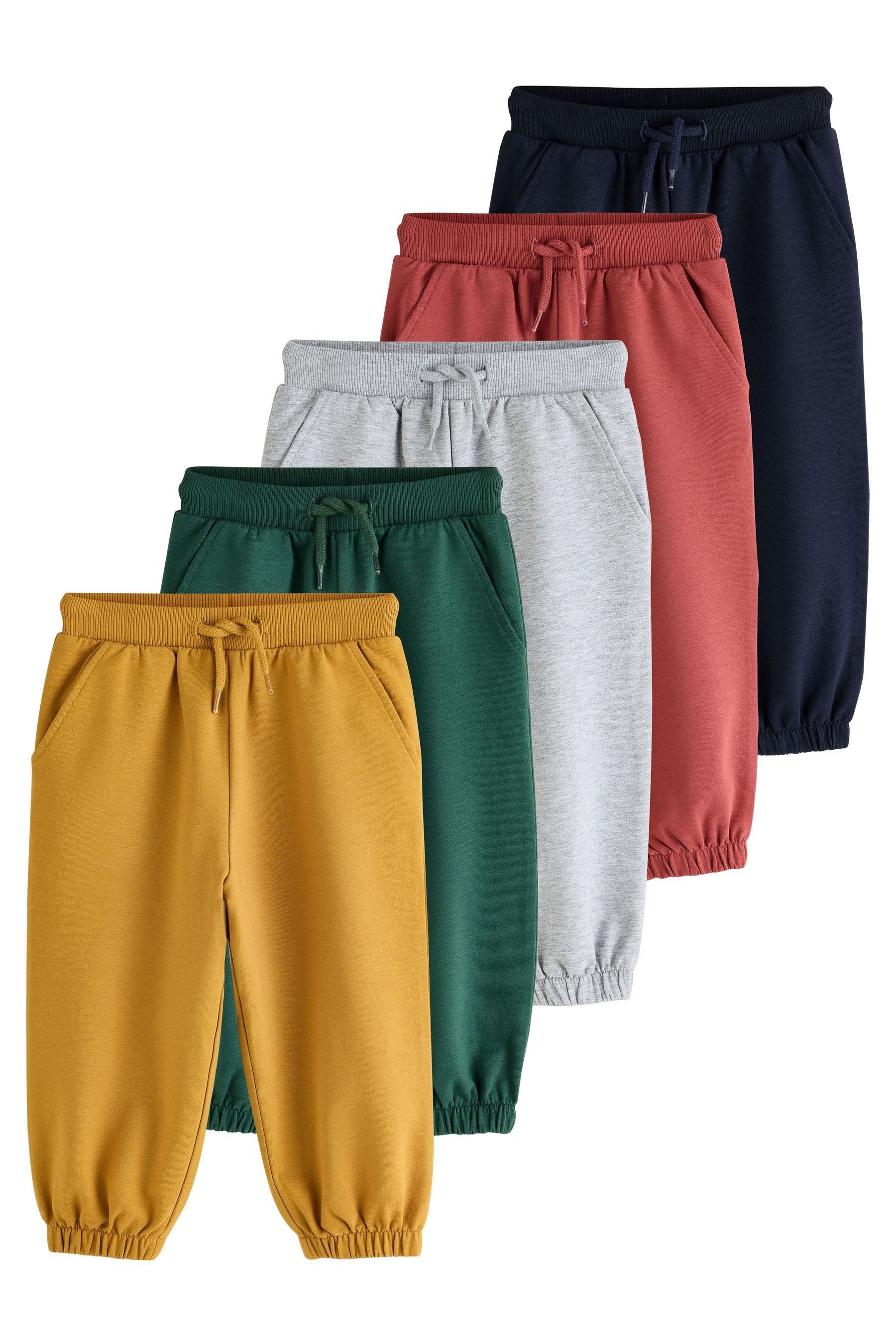 Next Jogginghose Jogginghose im Regular Fit, 5er-Pack (5-tlg)