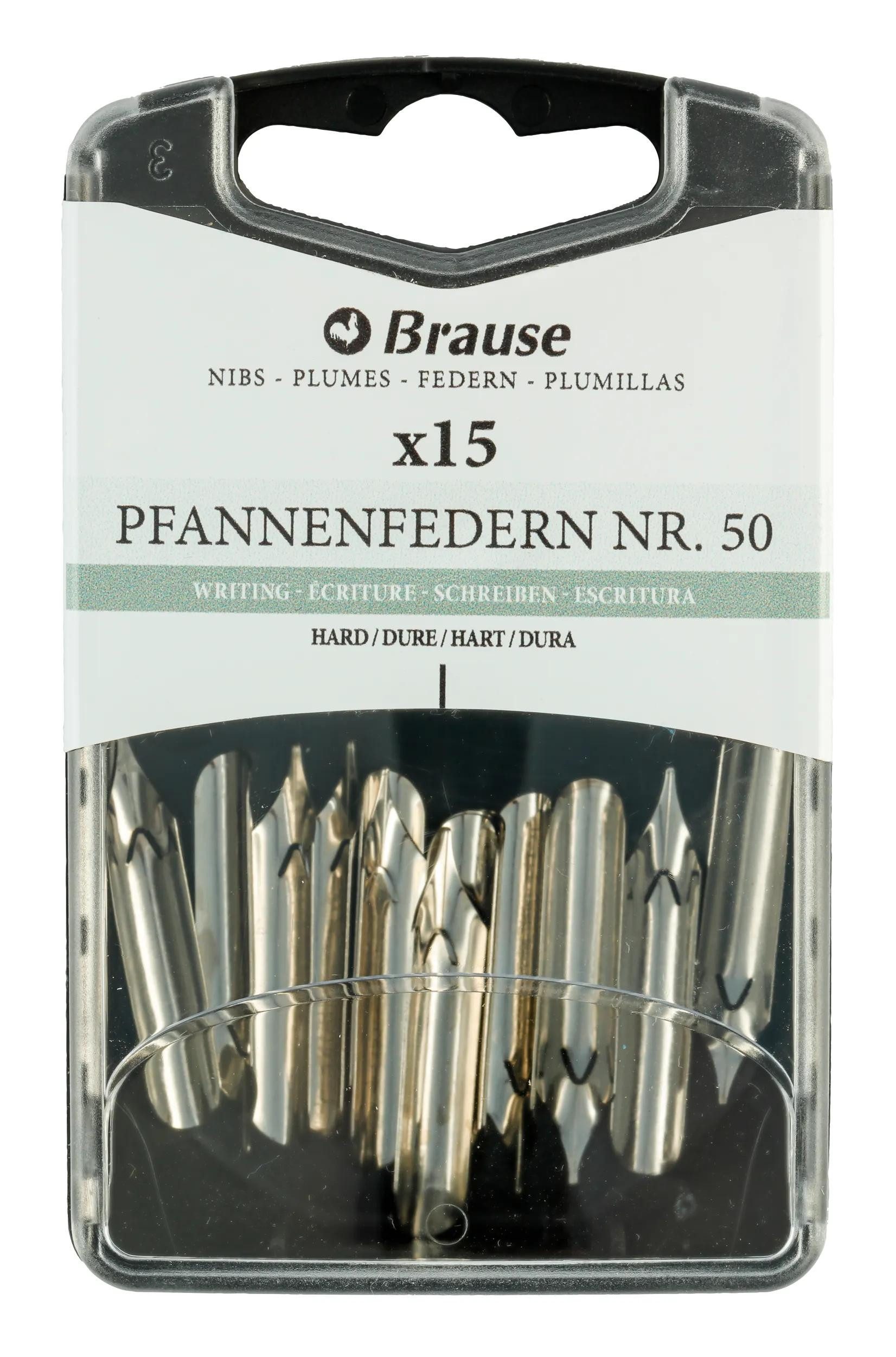 Kalligraphie-Stift Schachtel mit 15 Pfannenfedern 150050B