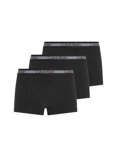 Calvin Klein Underwear Boxer Cooling (3-St) fein gestreifter Taillenbund