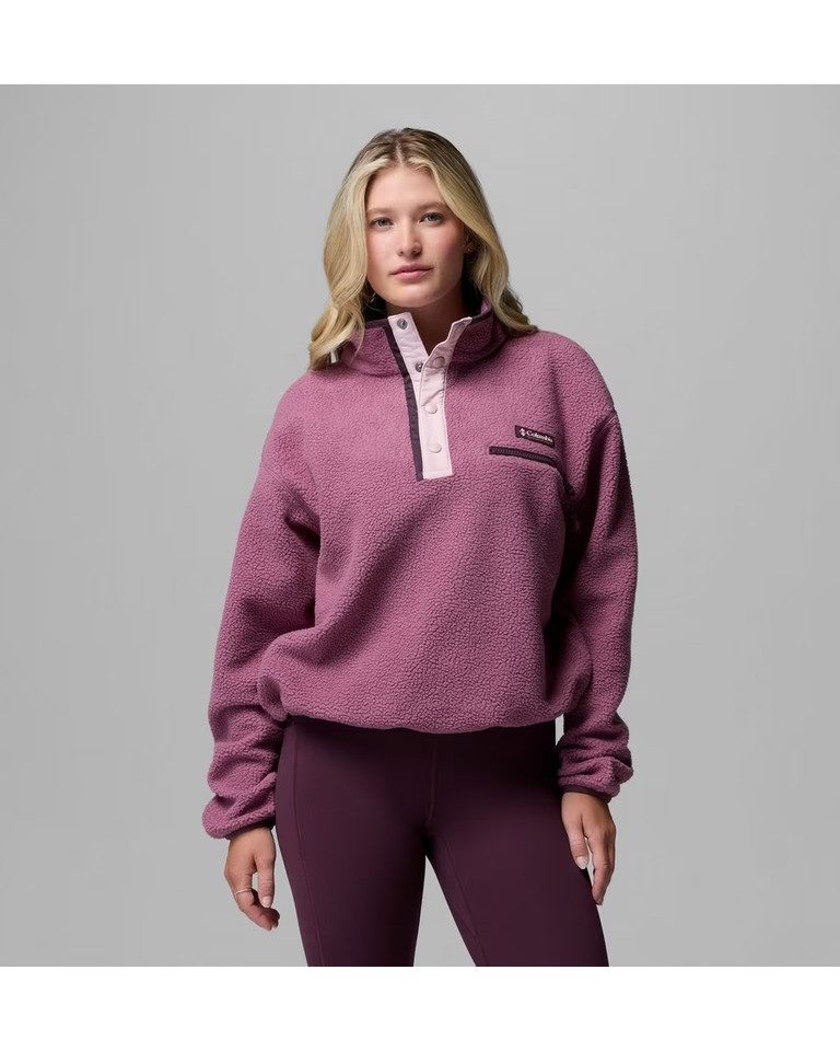 Columbia Rollkragenshirt Helvetia? II Cropped Half Snap Fleece