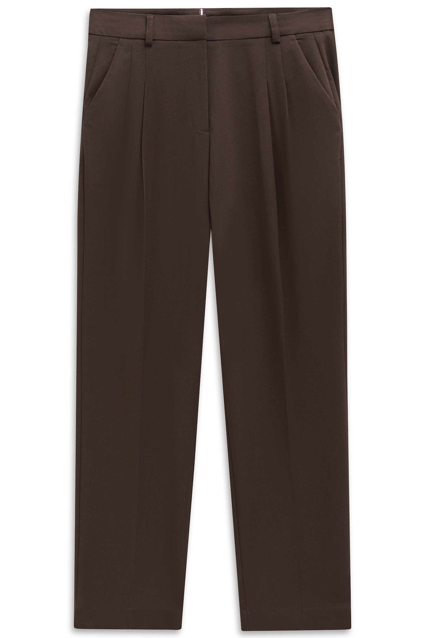 bugatti Stoffhose Stretch-Komfort mit Bundfalte