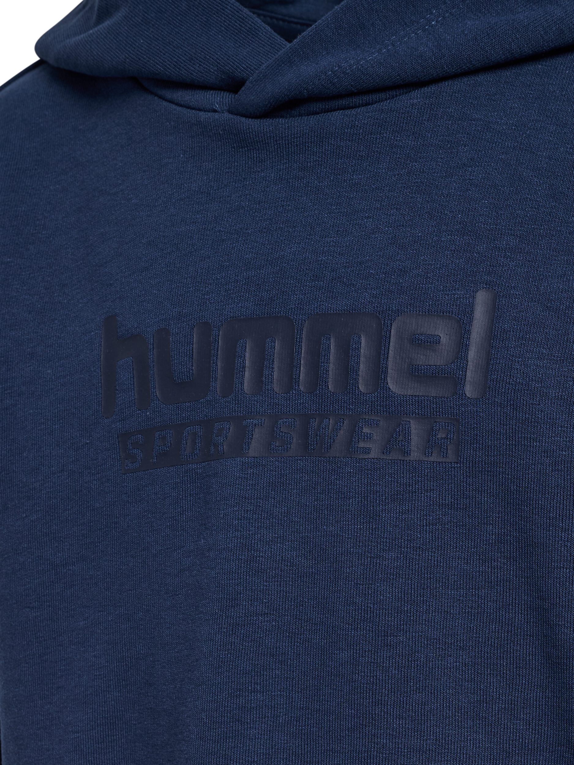 hummel Kapuzensweatshirt mit Rundhalsausschnitt