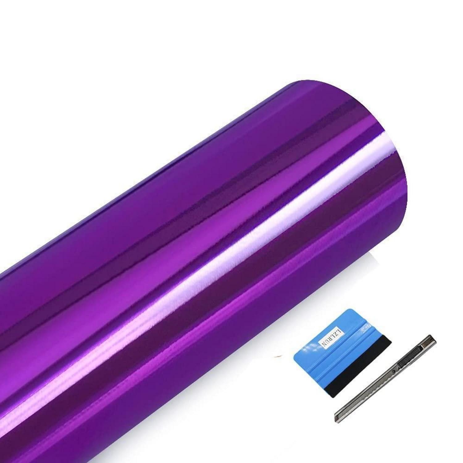 LuxusKollektion Aufkleber Vinylfolie Aufkleber Auto Motorrad Chrom violett 30 cm x 150 cm