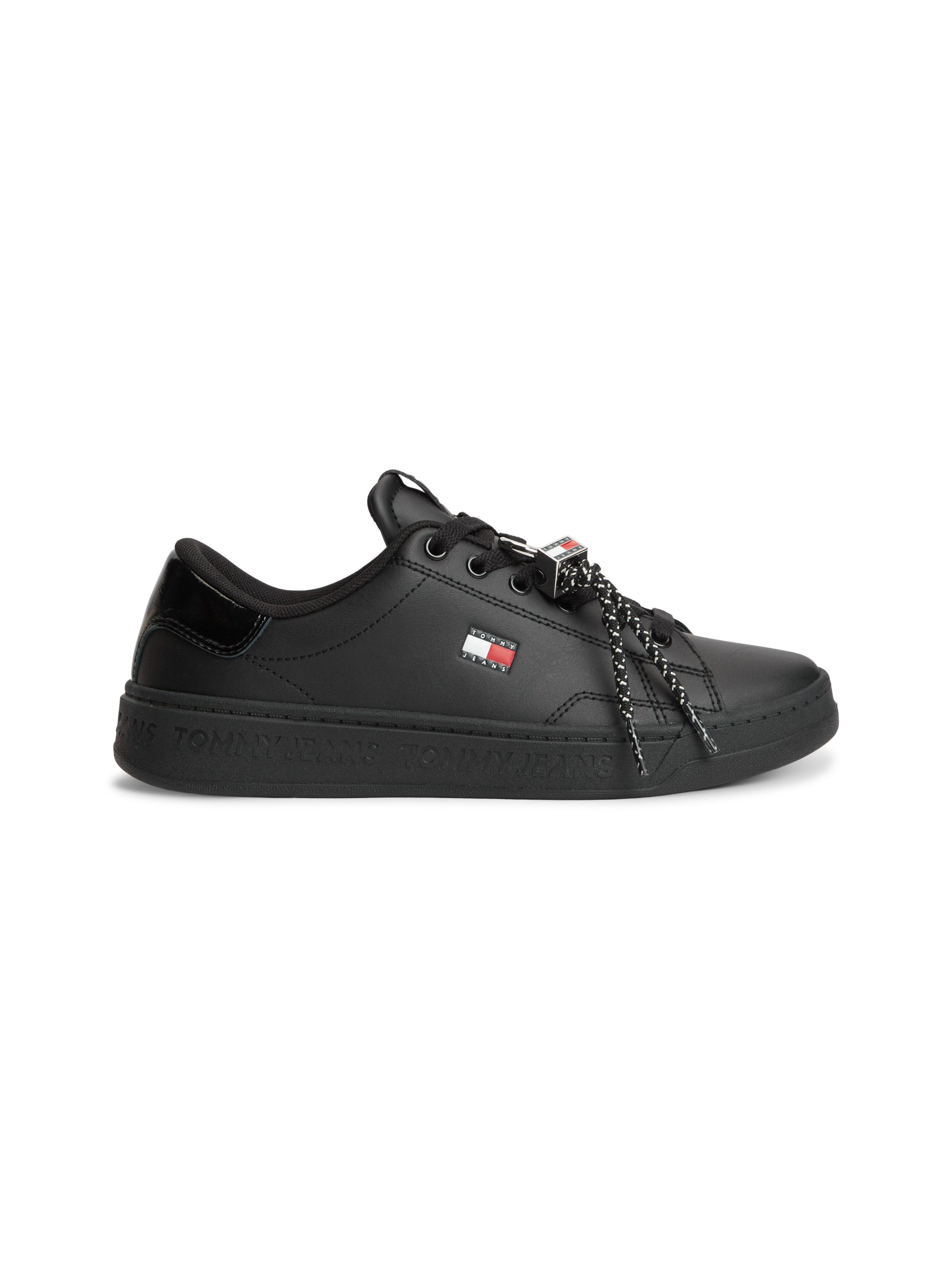 Tommy Jeans TJW LOGO SNEAKER Plateausneaker Schnürer, Freizeitschuh, Halbschuh mit Label Flagge – Bild 4 von 5