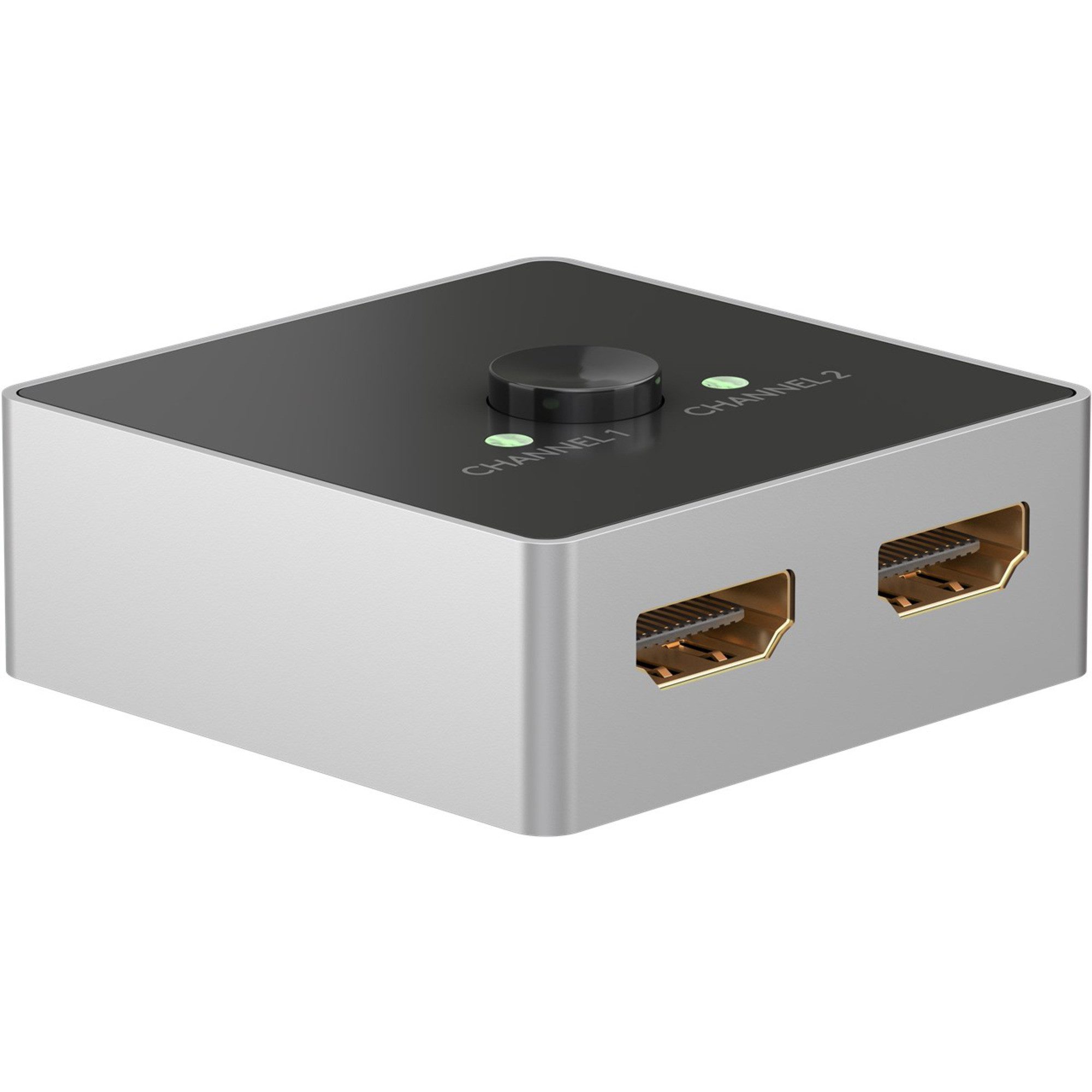 Goobay goobay Manuelle HDMI-Umschaltbox 2 auf 1 (4K @ HDMI-Kabel