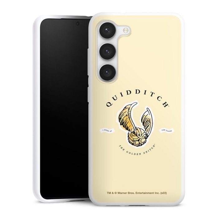 DeinDesign Handyhülle Quiddicht-The Golden Snitch Samsung Galaxy S23 Silikon Hülle Bumper Case Handy Schutzhülle