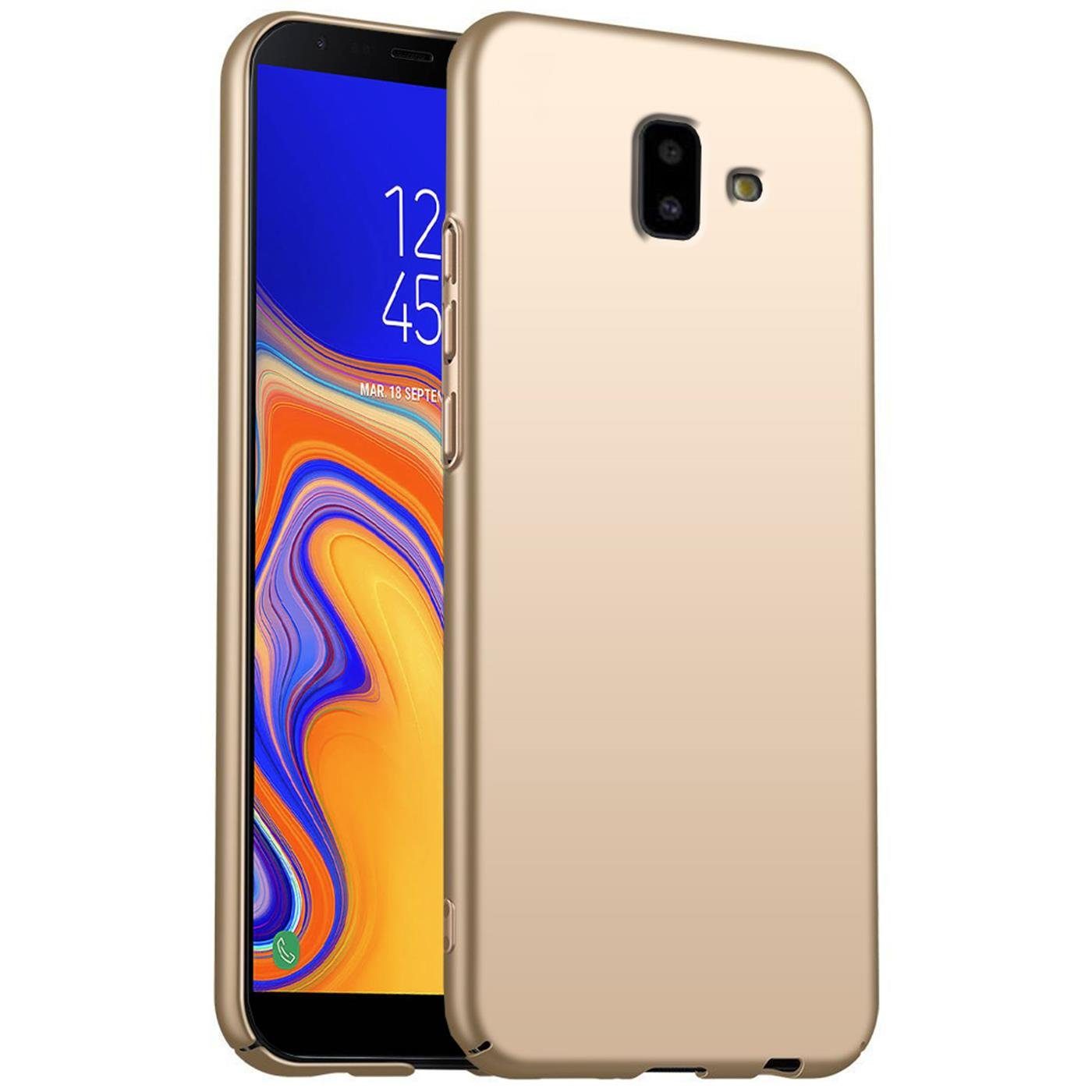 CoolGadget Handyhülle Ultra Slim Case für Samsung Galaxy J6 Plus 6 Zoll, dünne Schutzhülle präzise Aussparung für Samsung Galaxy J6 Plus Hülle