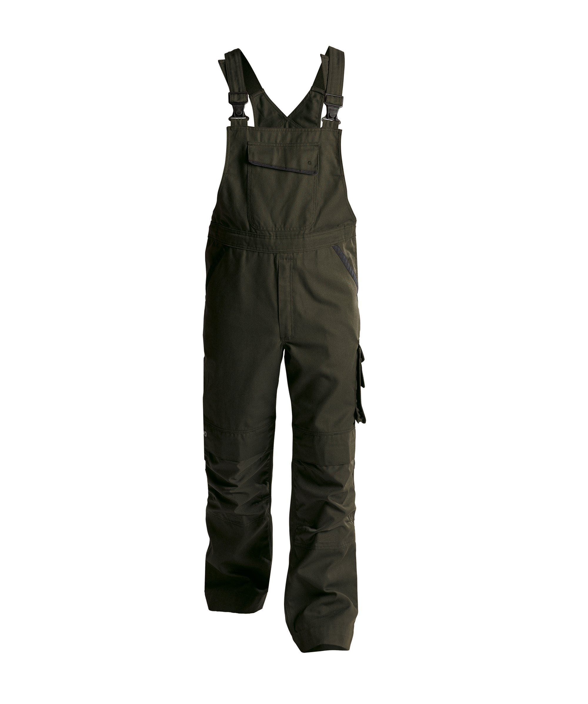 Dassy Arbeitshose Canvas Arbeitslatzhose mit Kniepolstertaschen Bolt (1-tlg)