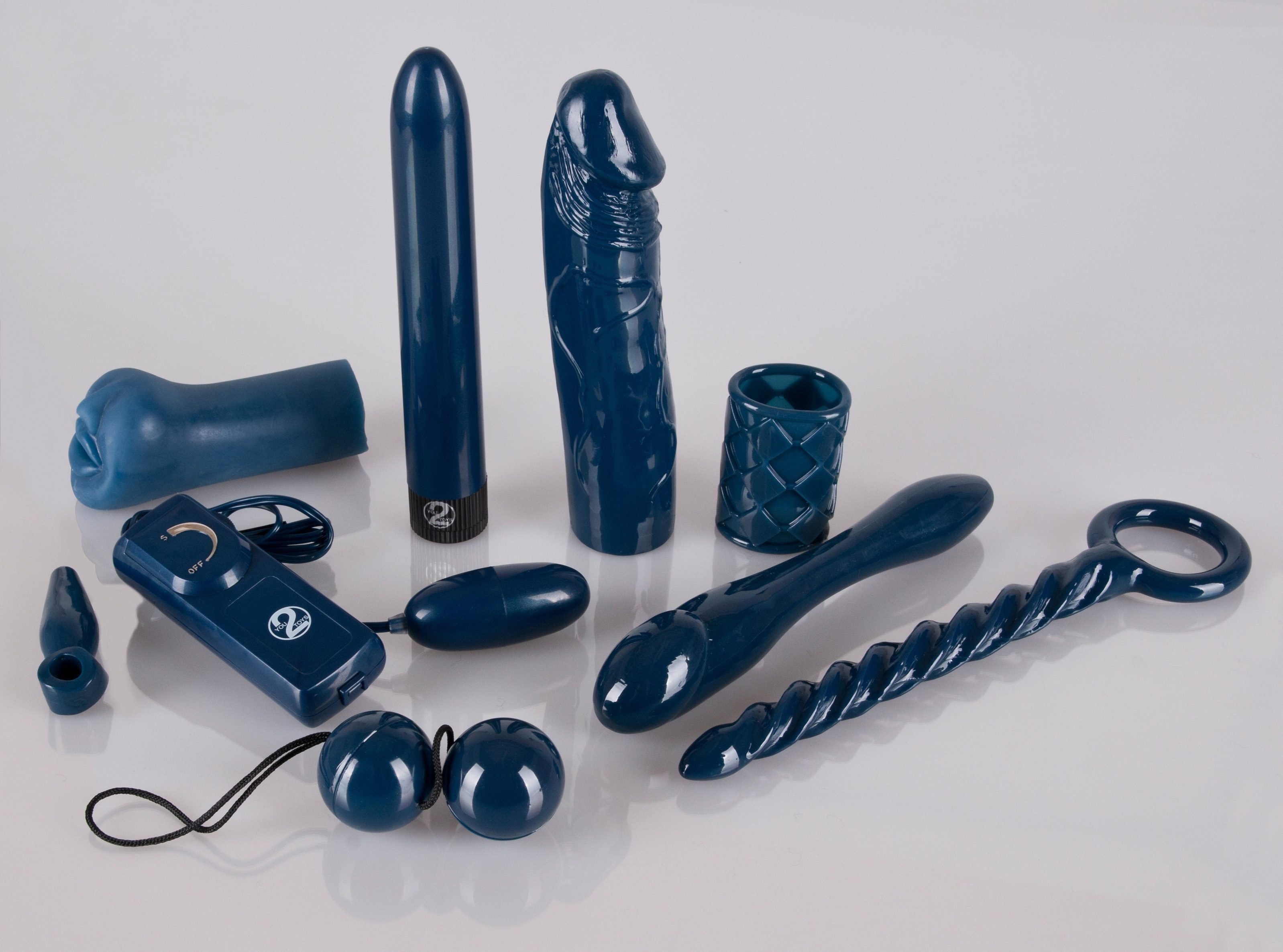 You2Toys Erotik-Toy-Set Midnight Blue, 9-tlg