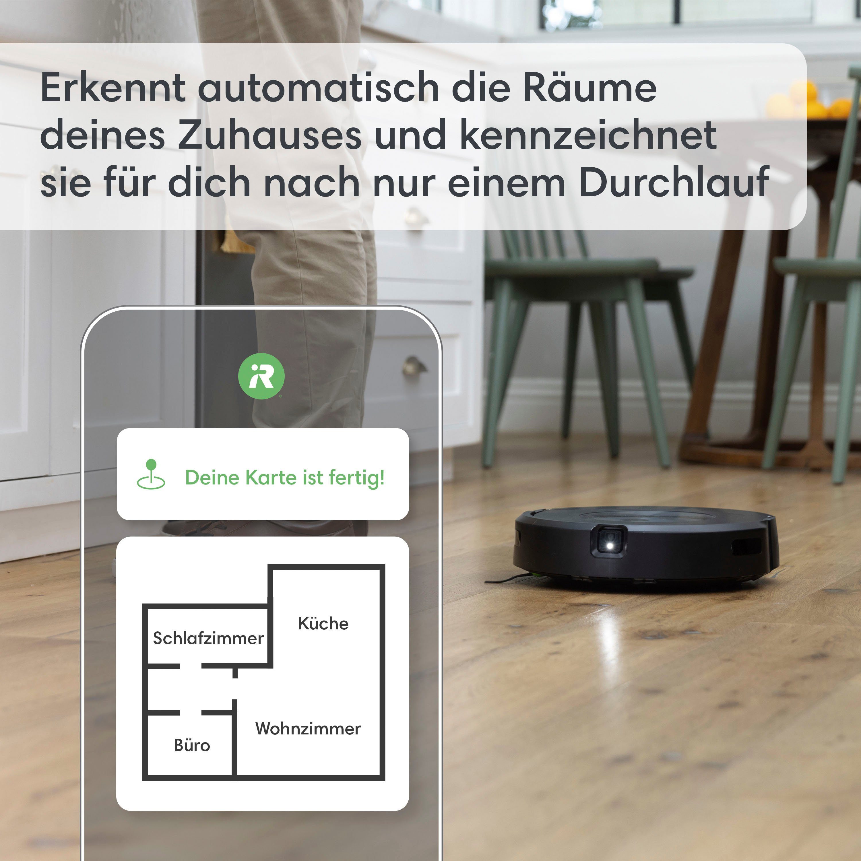 Nass-Trocken-Saugroboter iRobot Combo j5578 Roomba