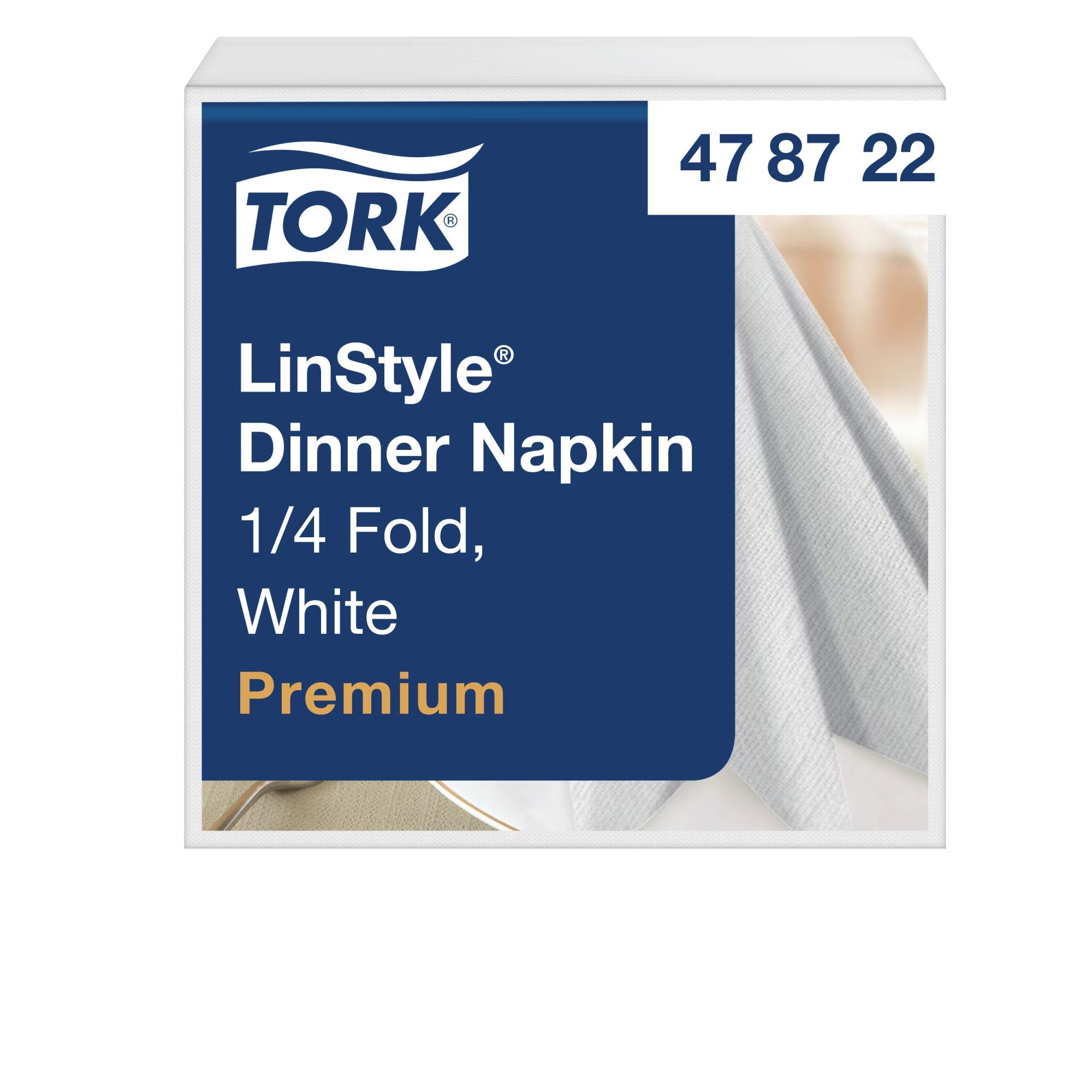 TORK Papierserviette TORK Servietten LinStyle® Premium weiß 1-lagig