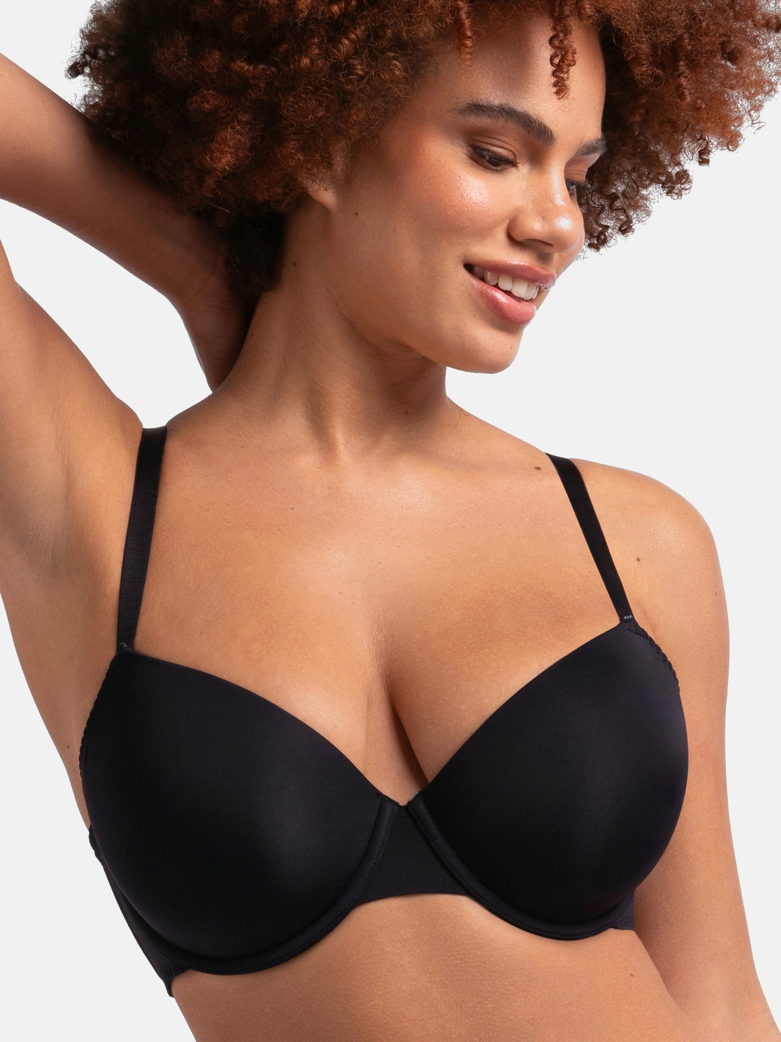 Dorina Schalen-BH Nadia (2er Pack) Curves, mit Power-Mesh, Spitze, vorgeformte Cups
