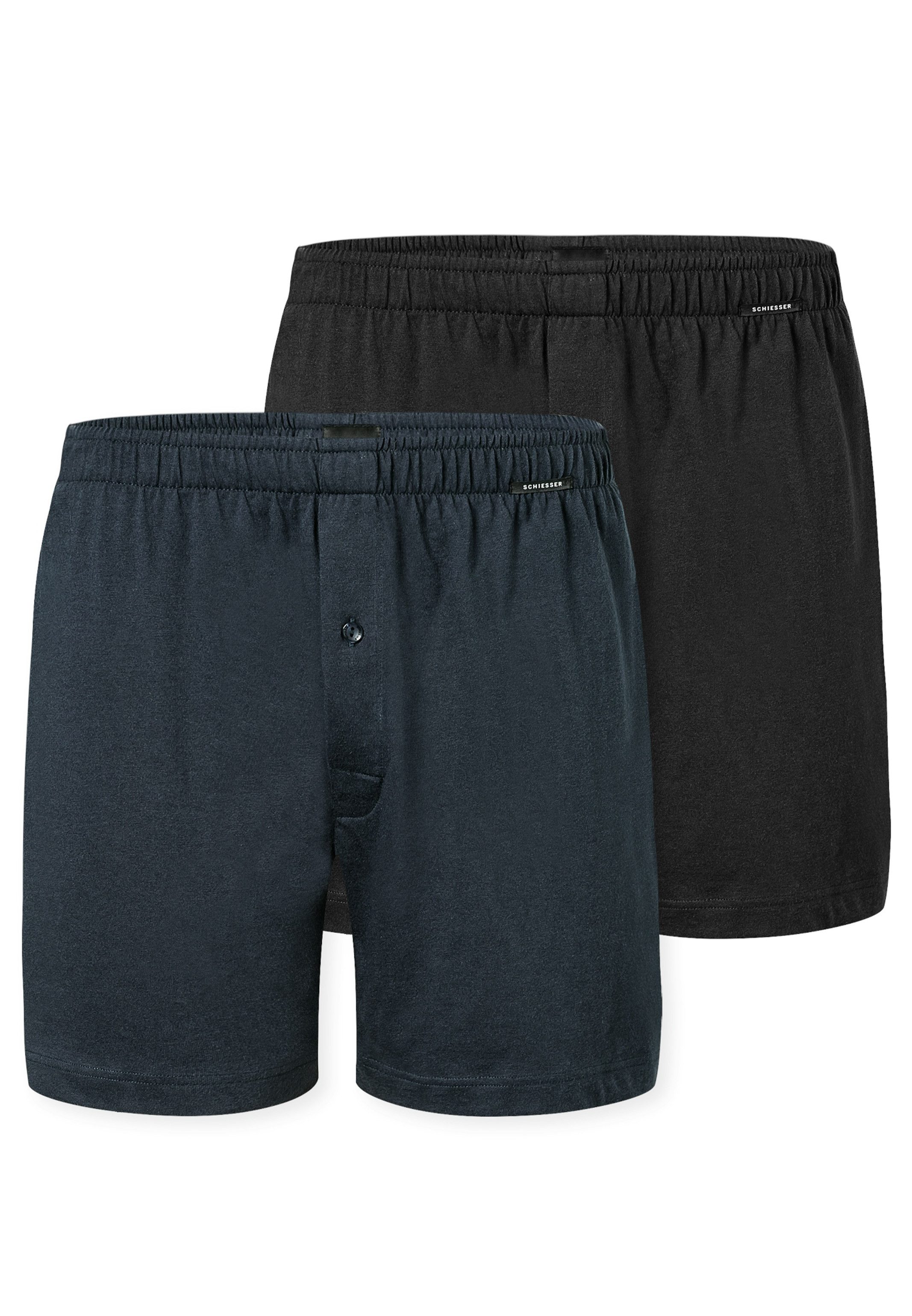 Boxershorts 2er Pack Singel-Jersey