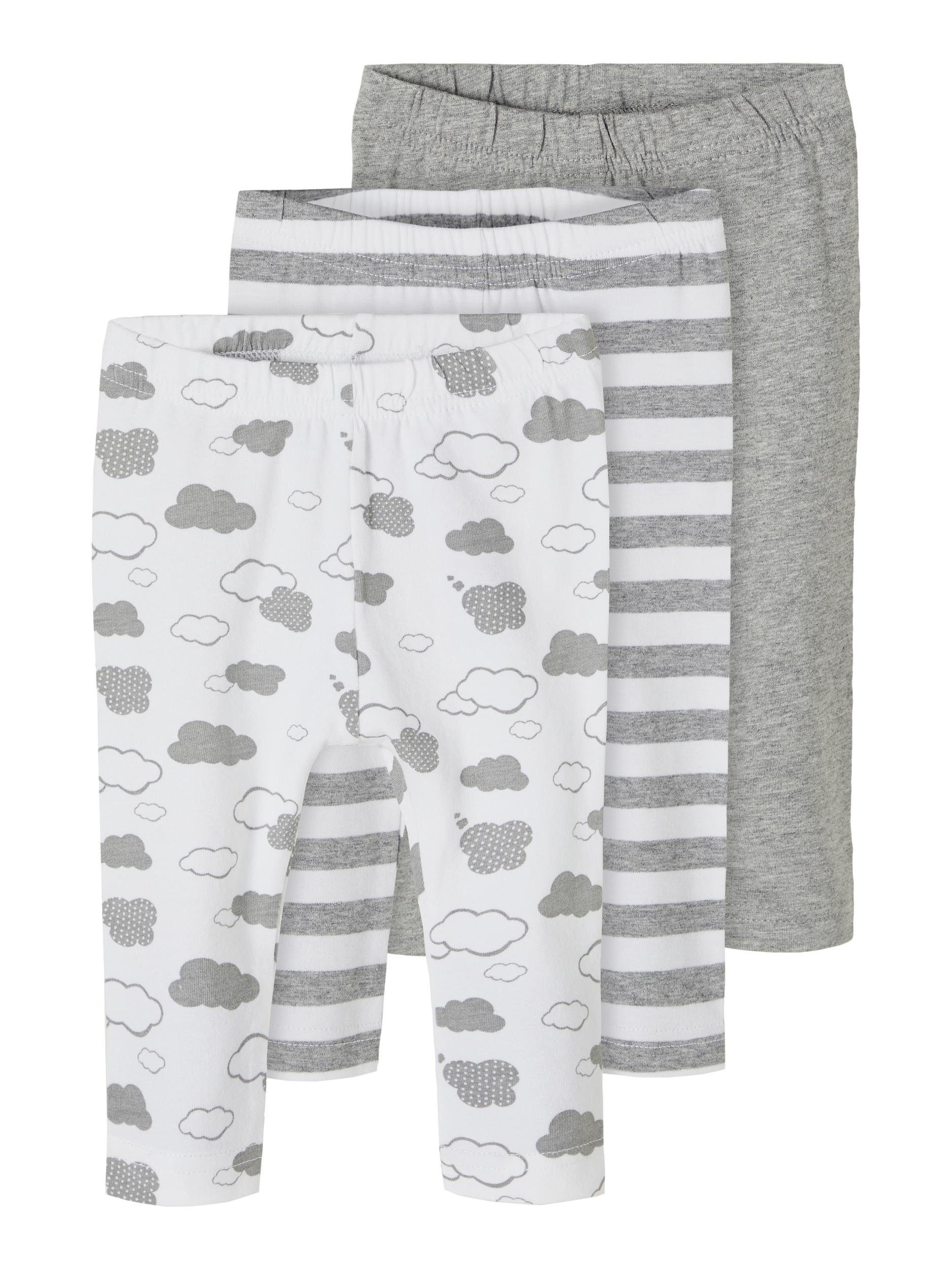 Sweatpants Name It Unisex Leggings 3er Pack aus Bio-Baumwolle