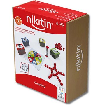 Nikitin Lernspielzeug Nikitin Material Lernspiele Förderpaket- Inhalt 6 Nikitin Spiele (6-St)