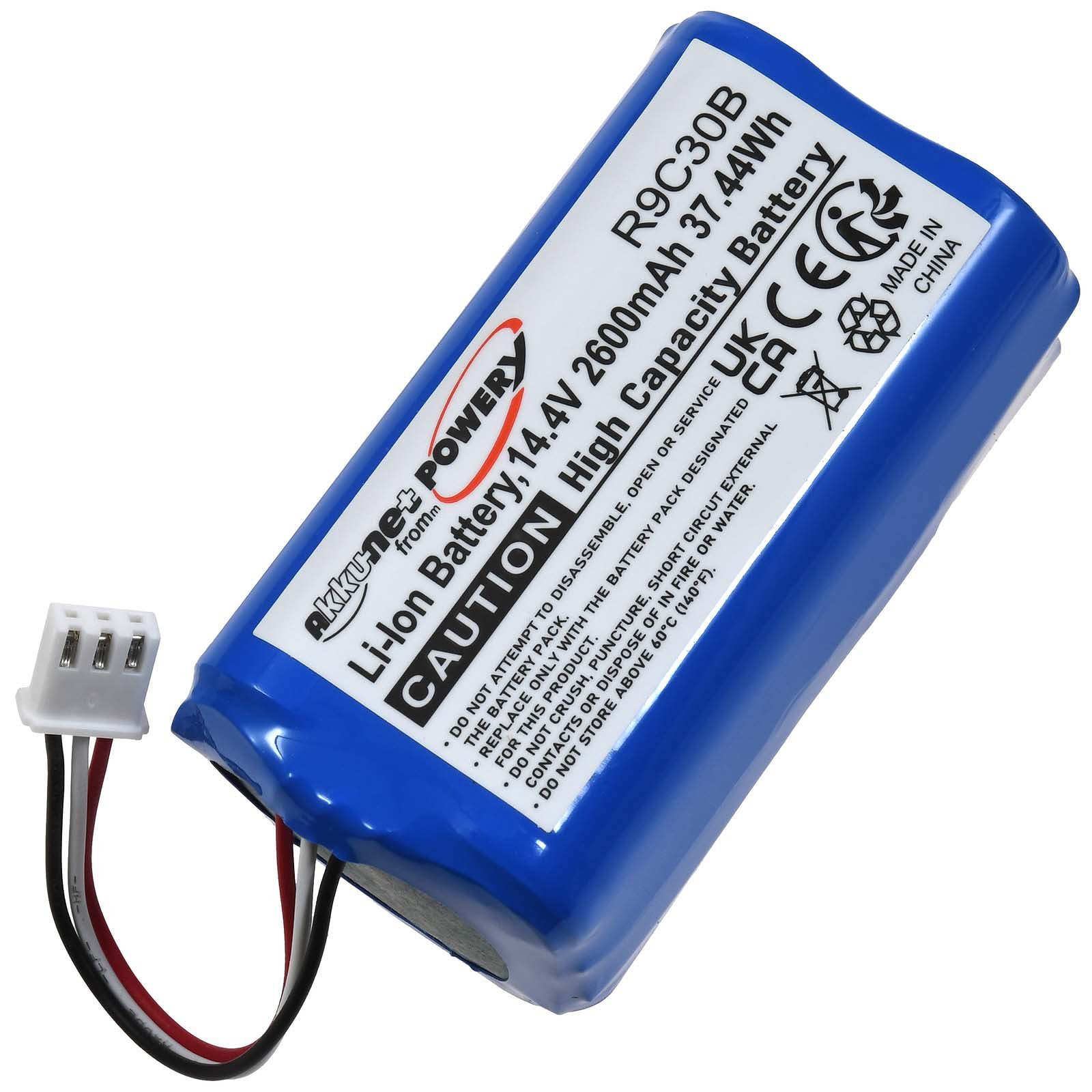 Powery Akku für Blaupunkt BPK-VCBB1XB Staubsauger-Akku 2600 mAh (14.4 V)