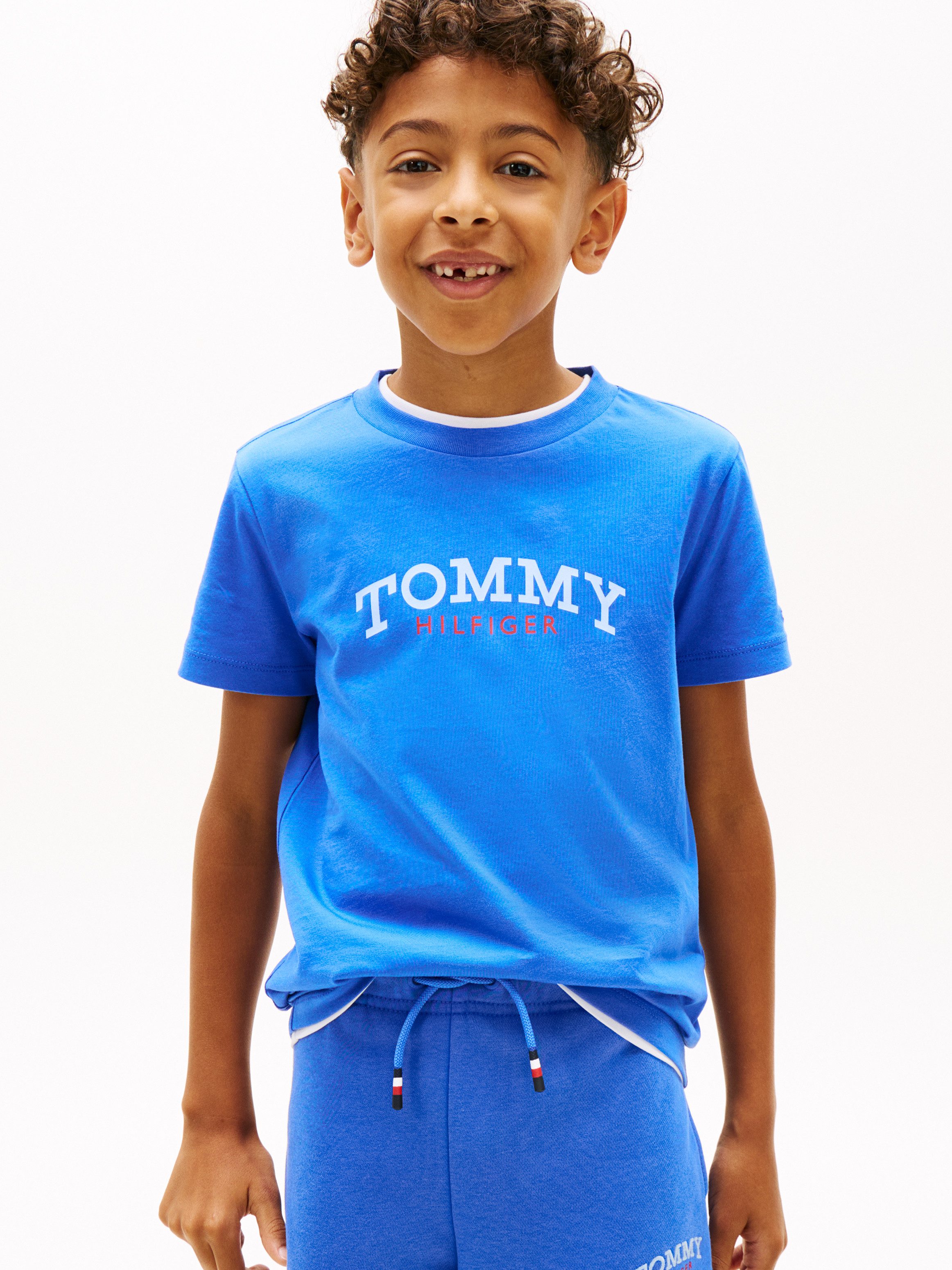 Tommy Hilfiger T-Shirt MONOGRAM GRAPHIC T-SHIRT Kinder bis 16 Jahre, Druck