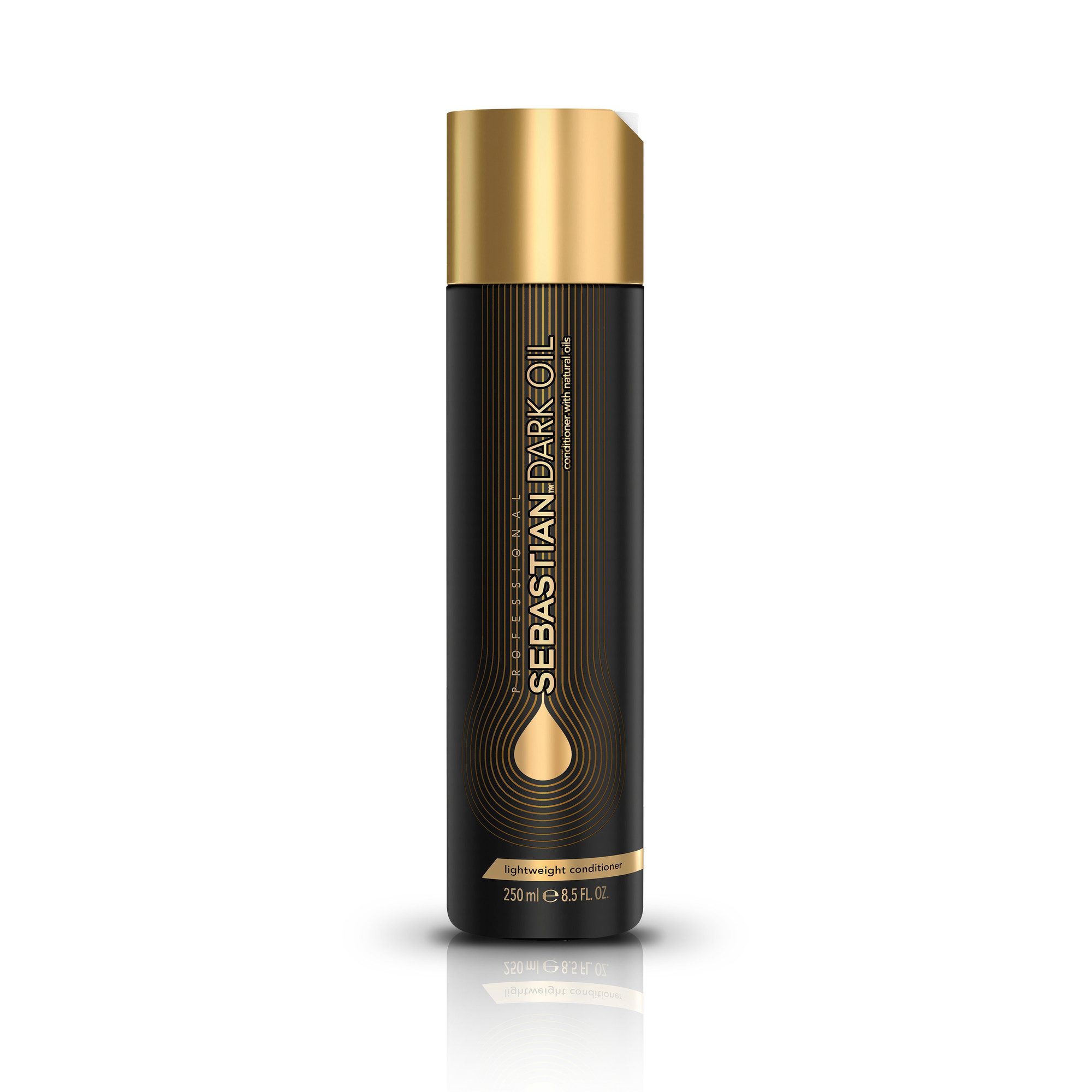 Sebastian Professional Haarspülung DarkOil Conditioner, leichte Pflege, reichhaltige Öle, sorgt für geschmeidiges Haar