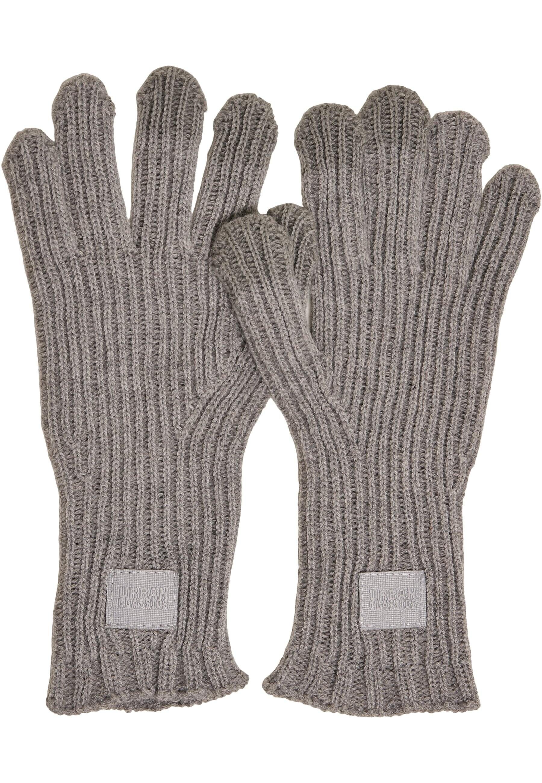 CLASSICS Baumwollhandschuhe Wool heathergrey Knitted Mix Gloves Smart Unisex URBAN