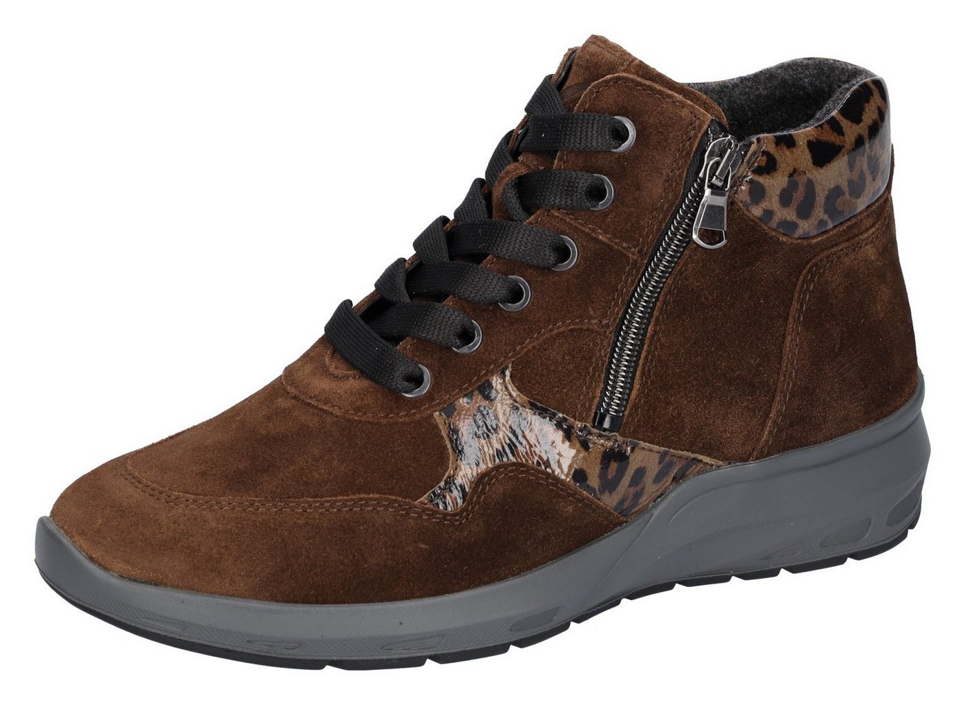 Waldläufer M-Tonia Stiefelette Schnürboots, Komfortschuh, Bequemschuh in M-Weite