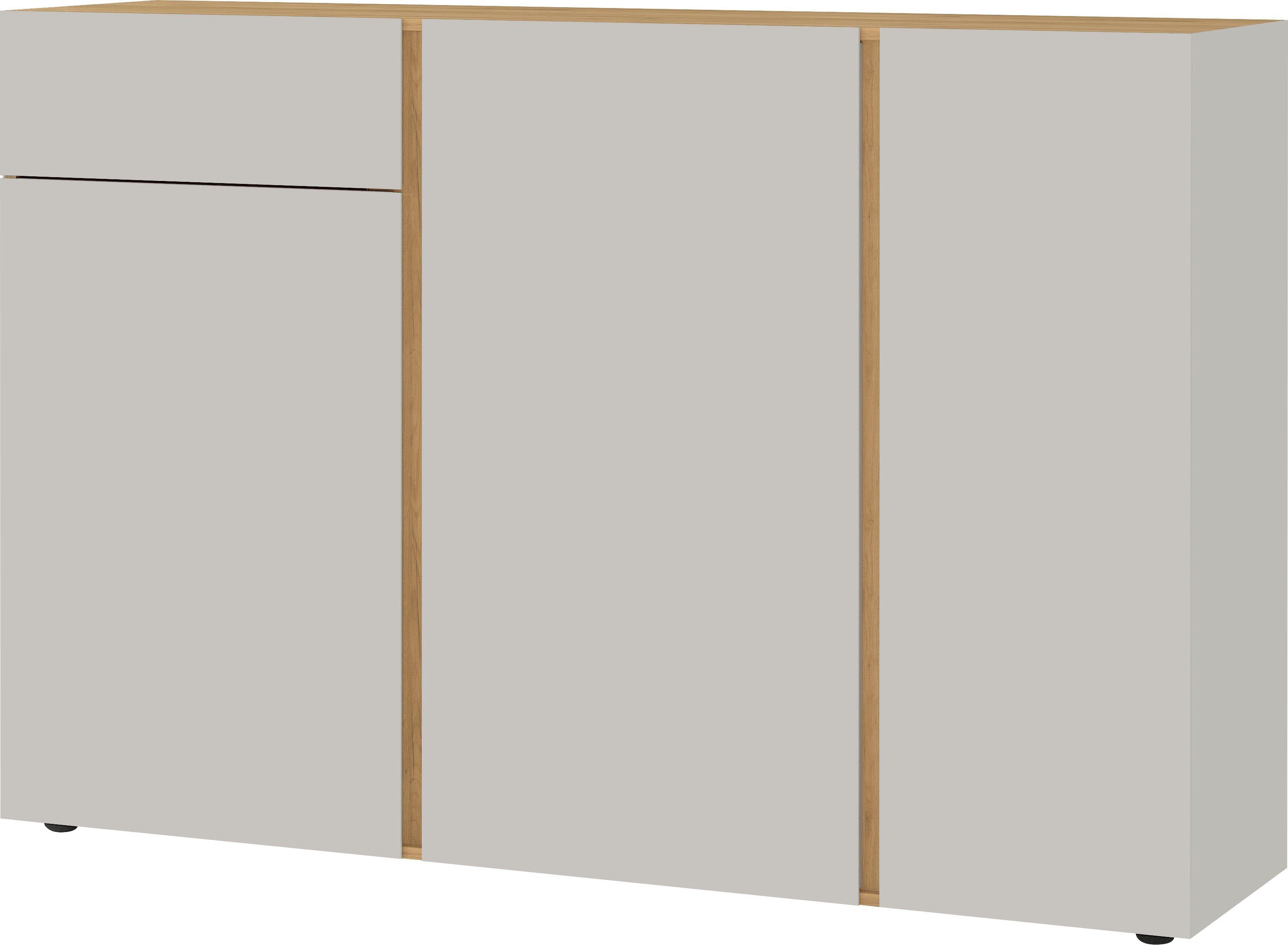 GERMANIA Sideboard Mesa, Breite 152 cm mit Glasfronten